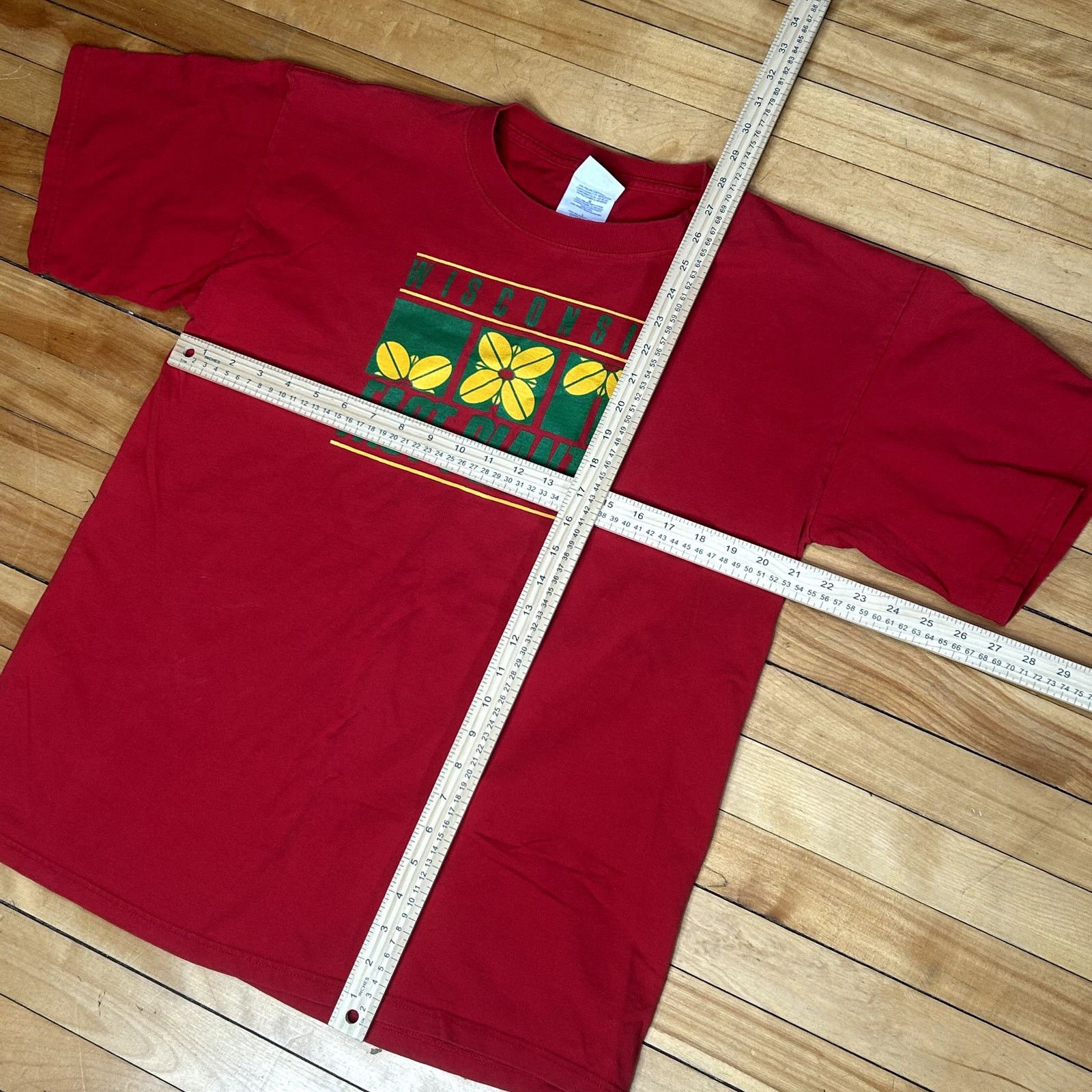 Vintage Y2K Wisconsin Fast Plants T-Shirt Large Size US L / EU 52-54 / 3 - 2 Thumbnail
