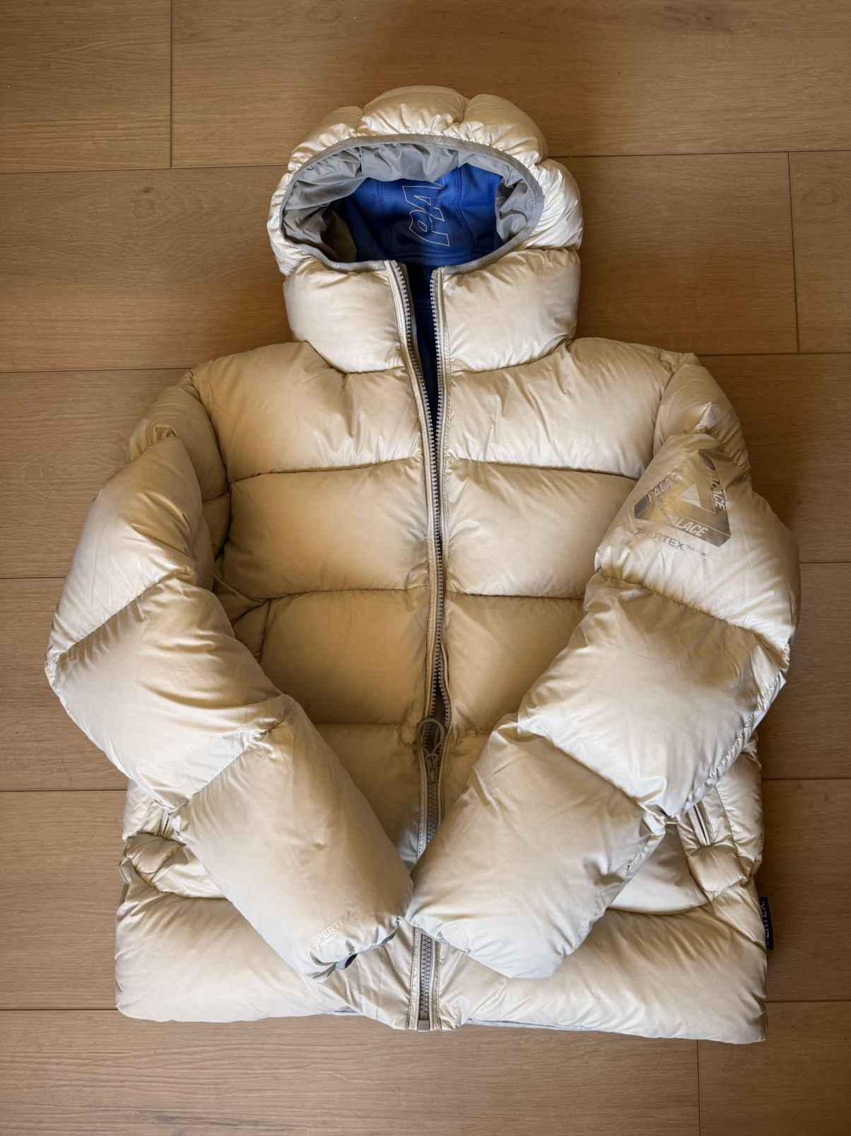 Palace Balaclava Puffa Pertex opaque congrete grey Size US L / EU 52-54 / 3 - 7 Thumbnail