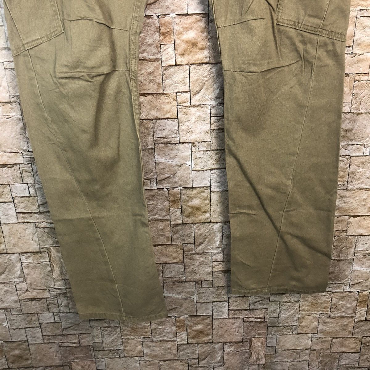 Japanese Brand Dominate japan utility Brown Cargo Multipocket Pants #A365 Size US 31 - 7 Thumbnail