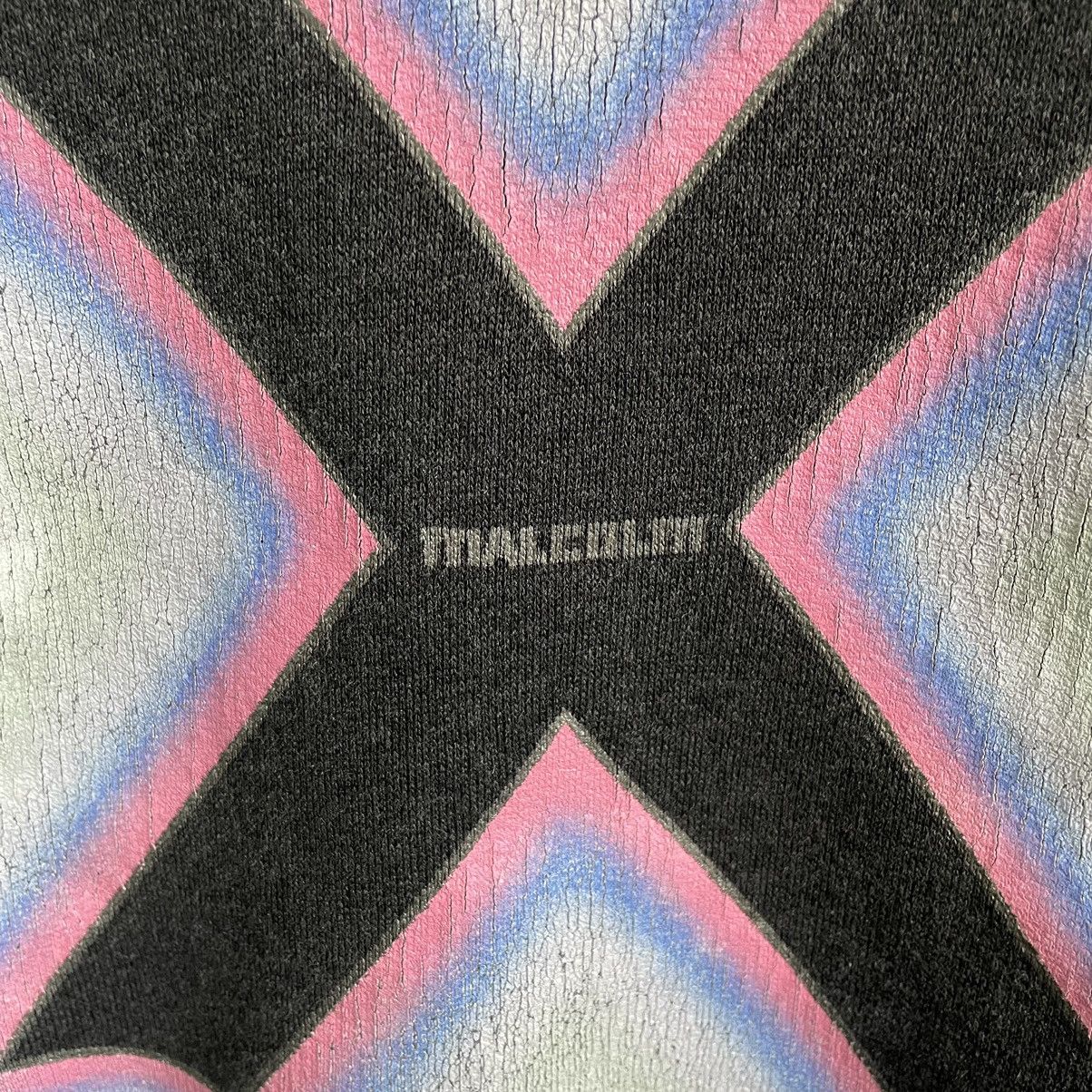 Vintage Vintage Malcolm X Big Logo Crewneck Sunfaded Sweatshirt Size US M / EU 48-50 / 2 - 3 Thumbnail