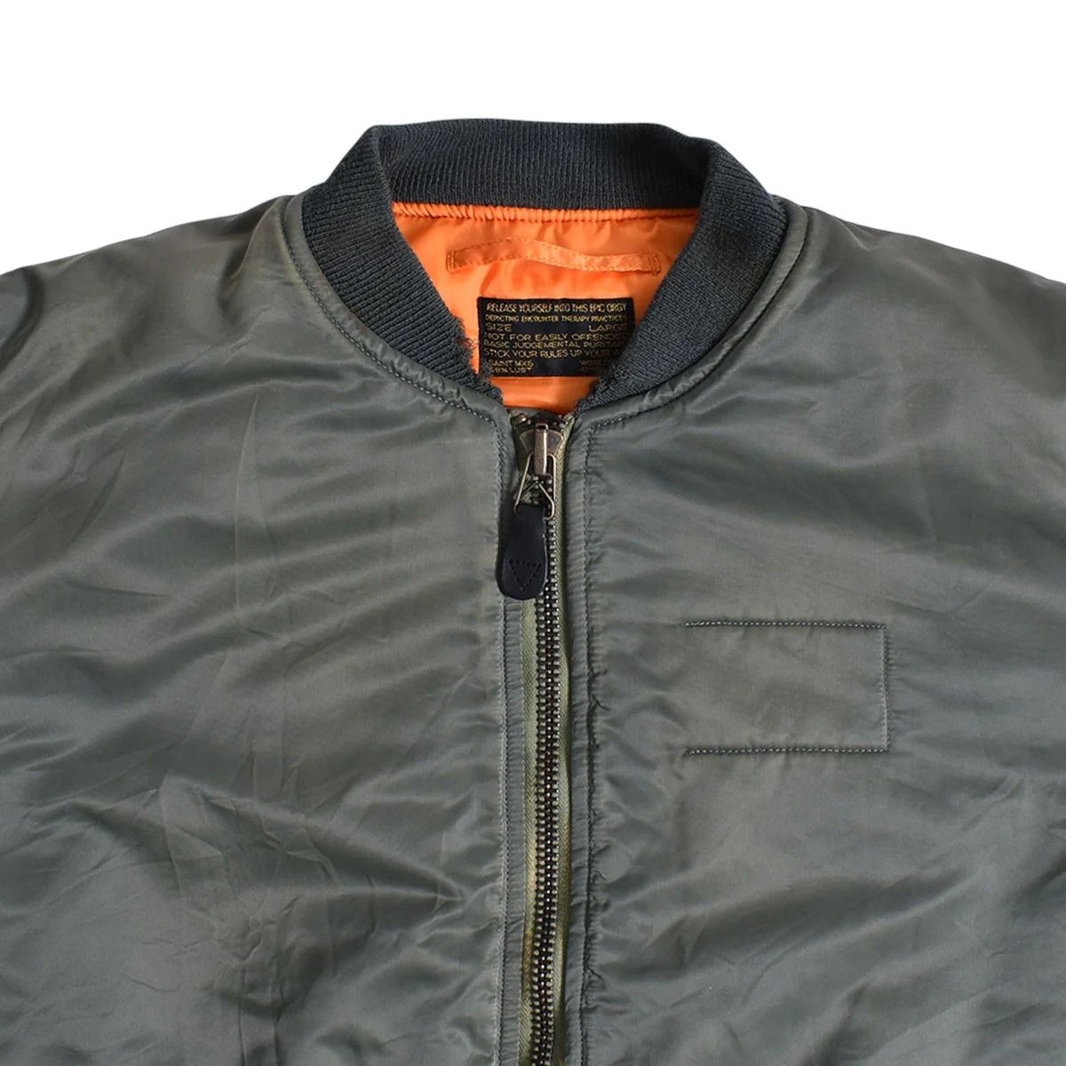 Saint Michael o1mle0326 Bomber Jacket in Green Size US XL / EU 56 / 4 - 3 Thumbnail
