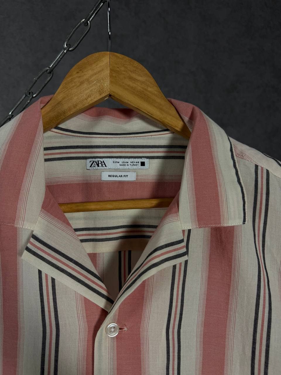 Zara Zara Man designer striped shirt Size US M / EU 48-50 / 2 - 3 Thumbnail