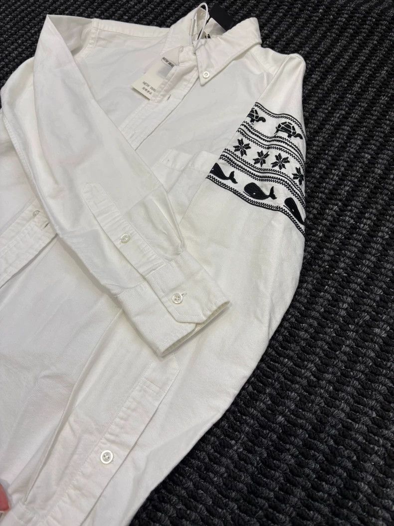 Thom Browne Thom Browne Striped shirt Size US XS / EU 42 / 0 - 3 Thumbnail