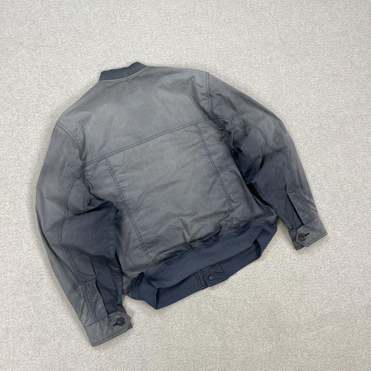 Japanese Brand × Vintage VINTAGE ULTRA FADED WASHED LIGHT BOMBER JACKET UNSOUNDRAGS Size US L / EU 52-54 / 3 - 9 Thumbnail