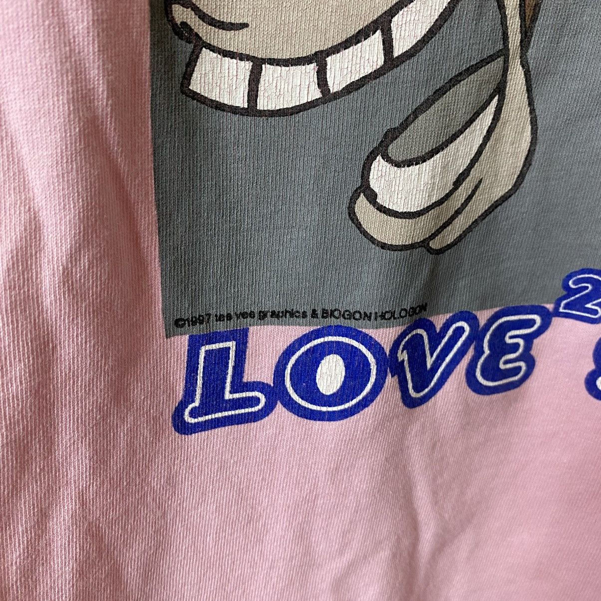 Vintage 1997 The Yellow Monkey Love Love Show Japan Rock Band Tshirt Size US S / EU 44-46 / 1 - 3 Thumbnail