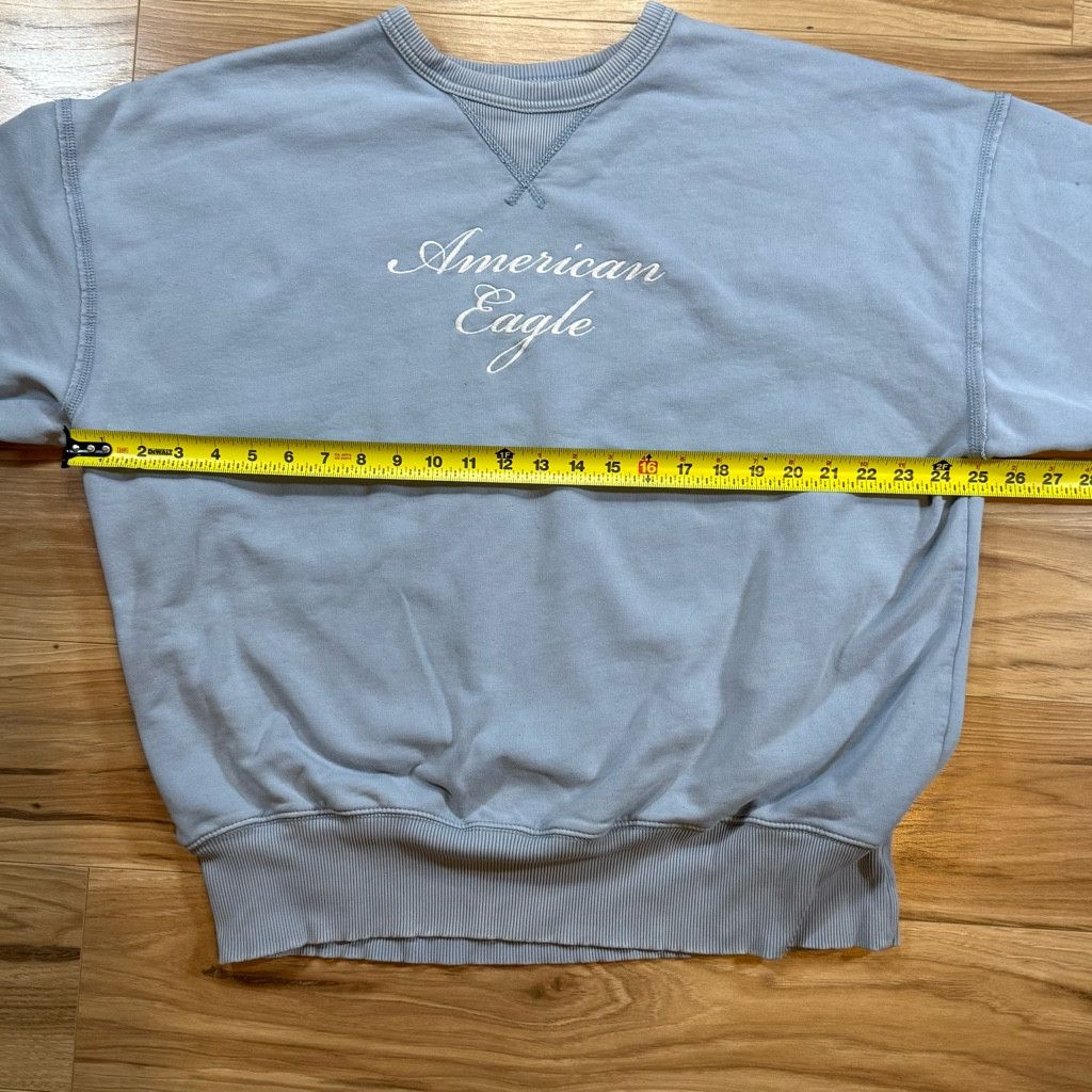 American Optical American Eagle Men’s M Blue Crewneck Sweatshirt Size US M / EU 48-50 / 2 - 4 Thumbnail