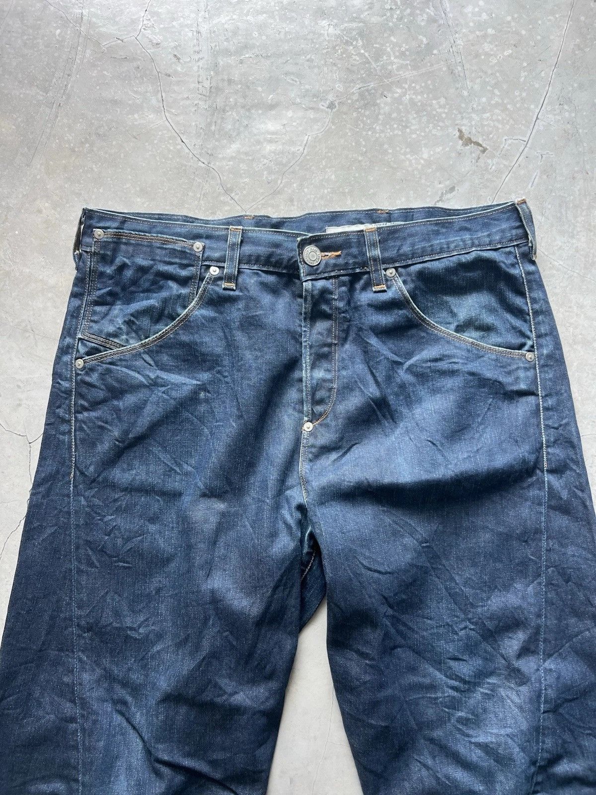 Levi's Levis Engineered Jeans Buckleback Tag W34 Actual 34x34.5 Size US 34 / EU 50 - 2 Thumbnail