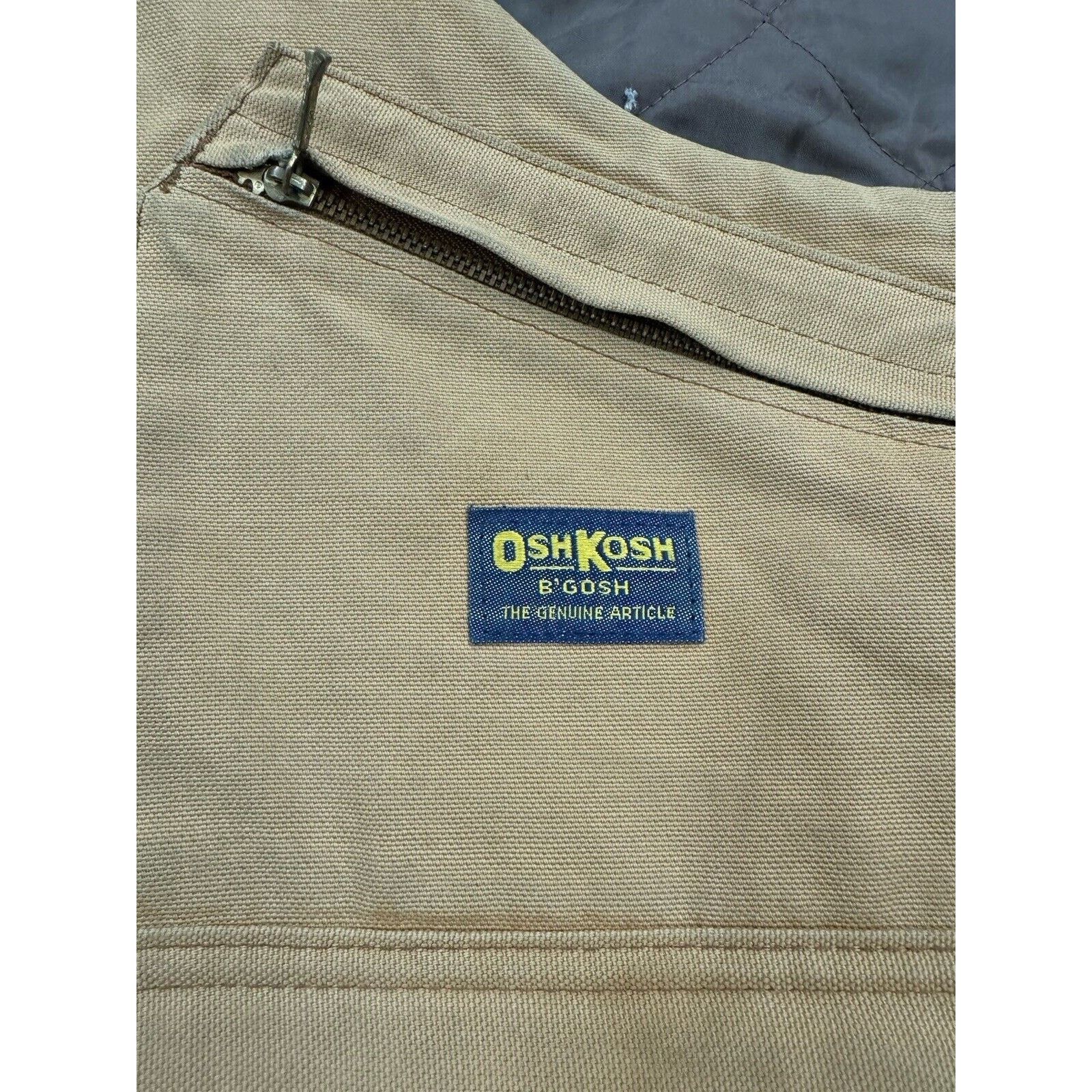 Oshkosh Vintage 60s Talon Oshkosh Bib Leather Double Knees W44 X L30 Size US 44 / EU 60 - 17 Thumbnail
