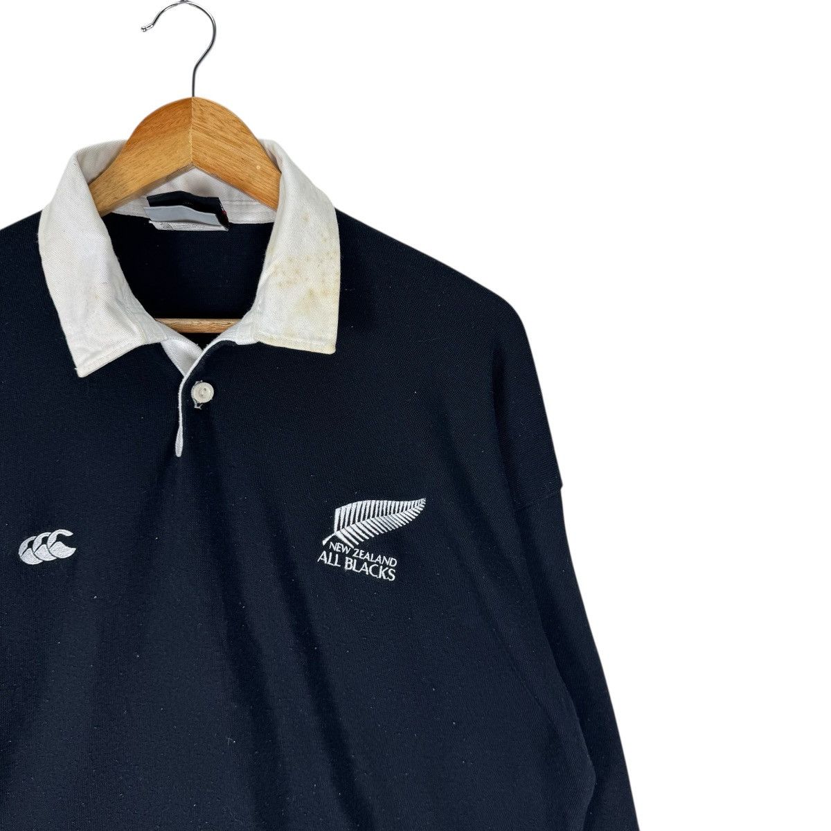 Canterbury of New Zealand ☀️CANTERBURY NEW ZEALAND ALL BLACKS RUGBY JERSEY Size US L / EU 52-54 / 3 - 3 Thumbnail