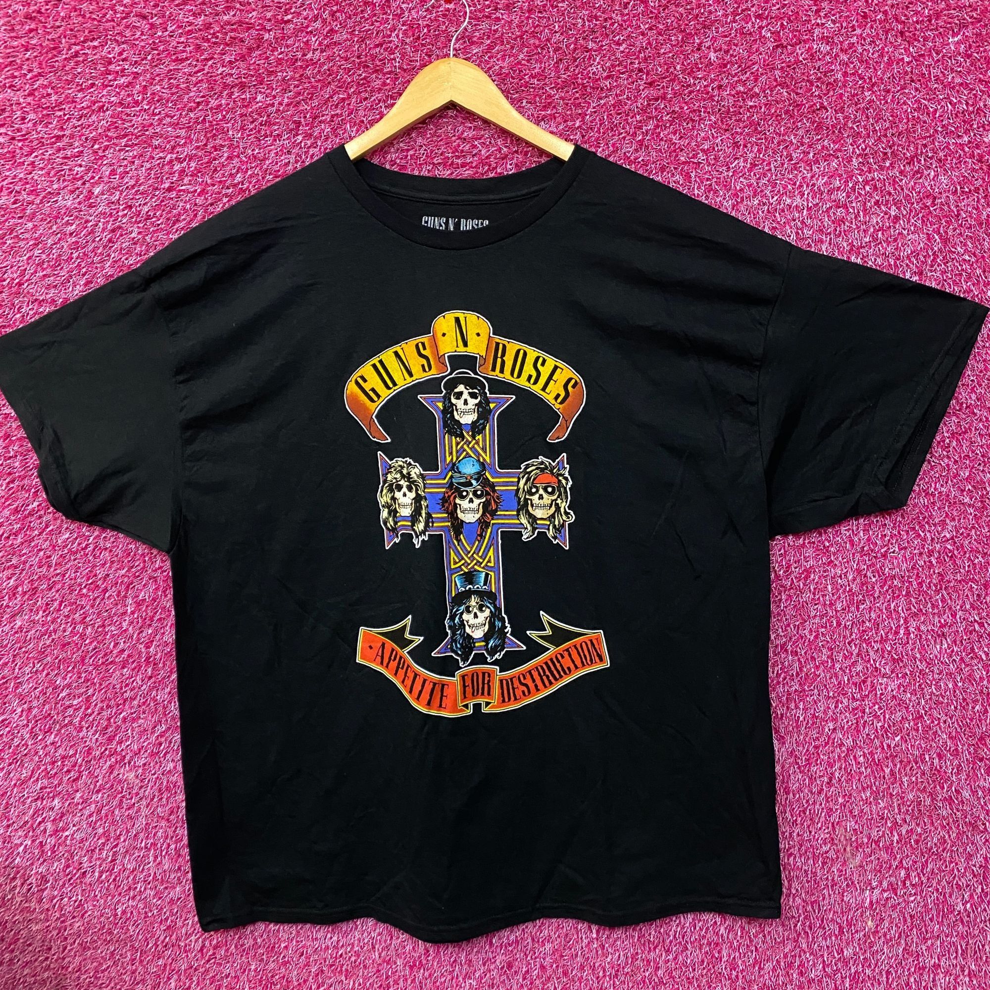 Guns N' Roses Guns N' Roses Appetite For Destruction Rock Band T-Shirt 3XL Size US XXL / EU 58 / 5 - 1 Thumbnail