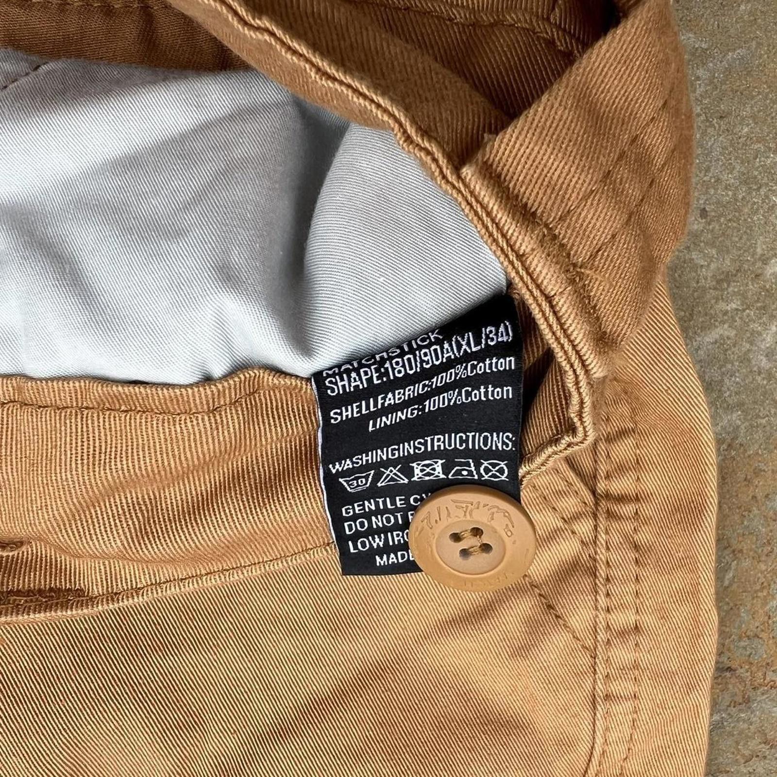 Other Tan Brown Quad Pocket Cargo Utility Pants Size US 34 / EU 50 - 4 Thumbnail