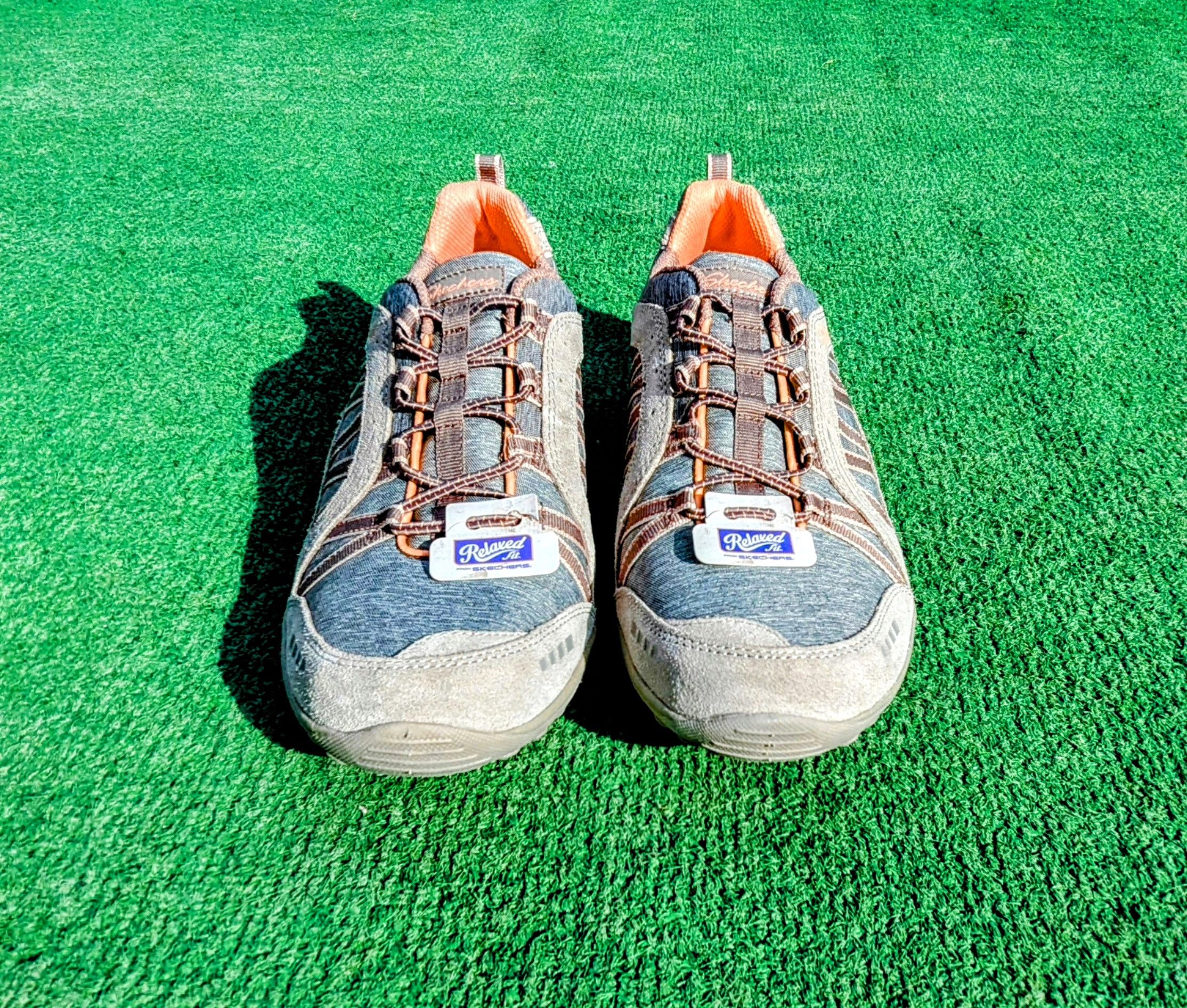 Vintage Skechers Reggae Relaxed Memory Foam Slip-On Bungee Sneakers Size US 10 / IT 40 - 6 Thumbnail