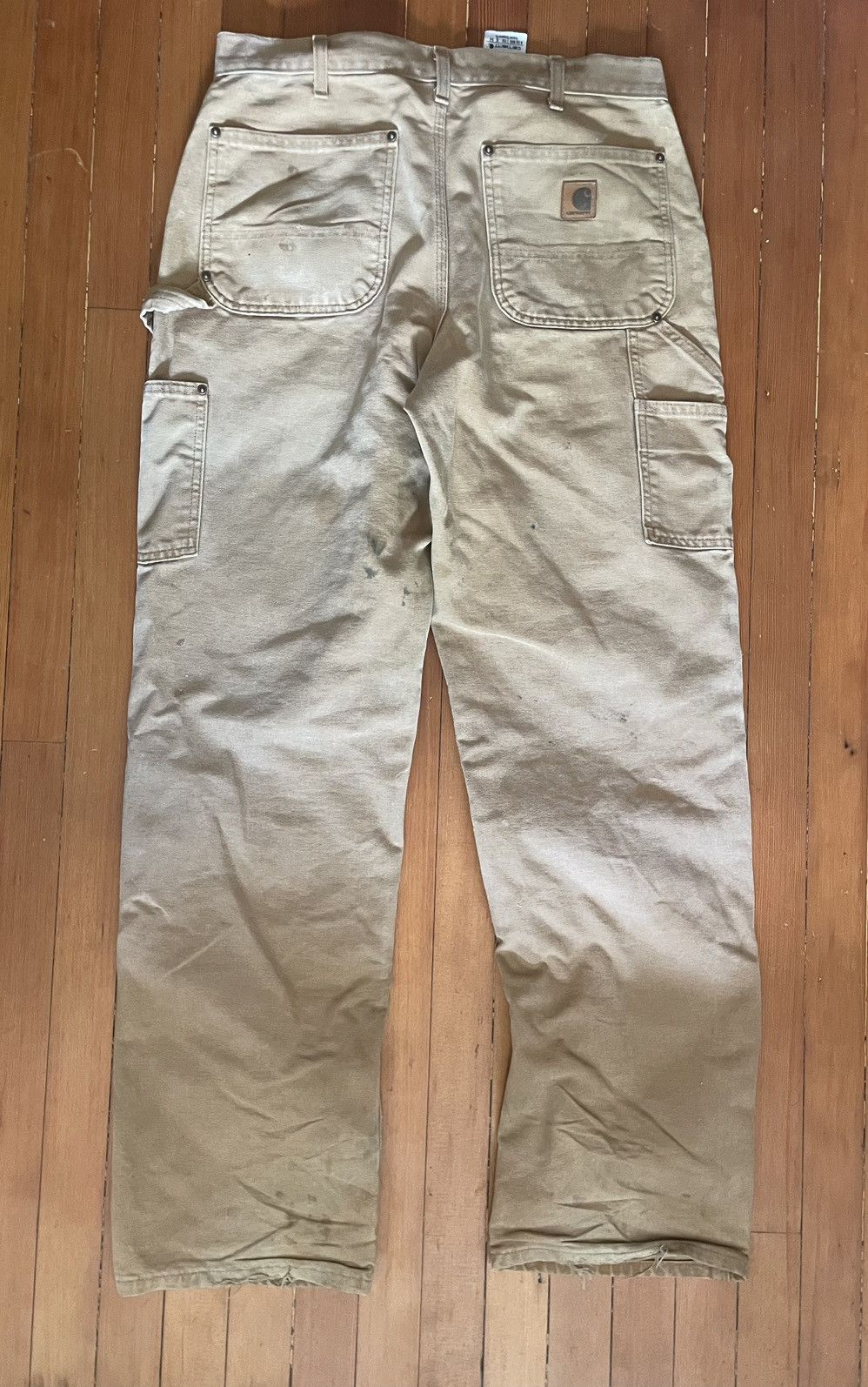 Carhartt Vintage Baggy Tan Double Knees Size US 32 / EU 48 - 2 Thumbnail