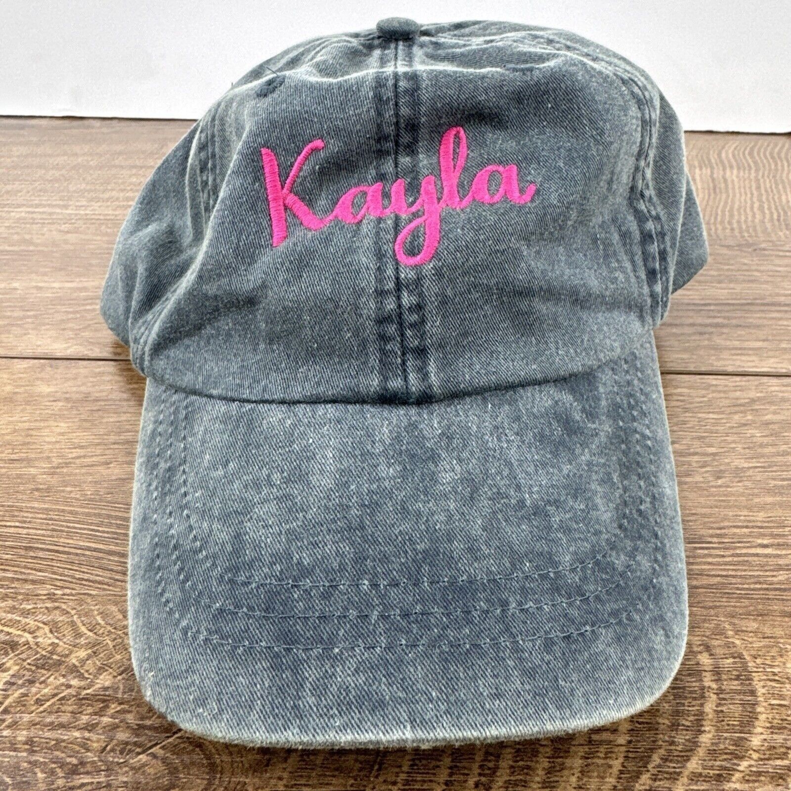 Other Kayla Hat Gray Kayla Hat Adjustable Adult Size Hat Cap Size ONE SIZE - 5 Thumbnail