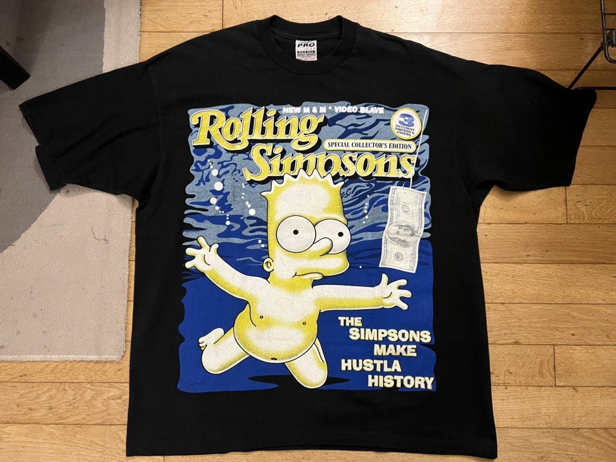 The Simpsons Vintage Nirvana nevermind album Size US XXL / EU 58 / 5 - 1 Thumbnail