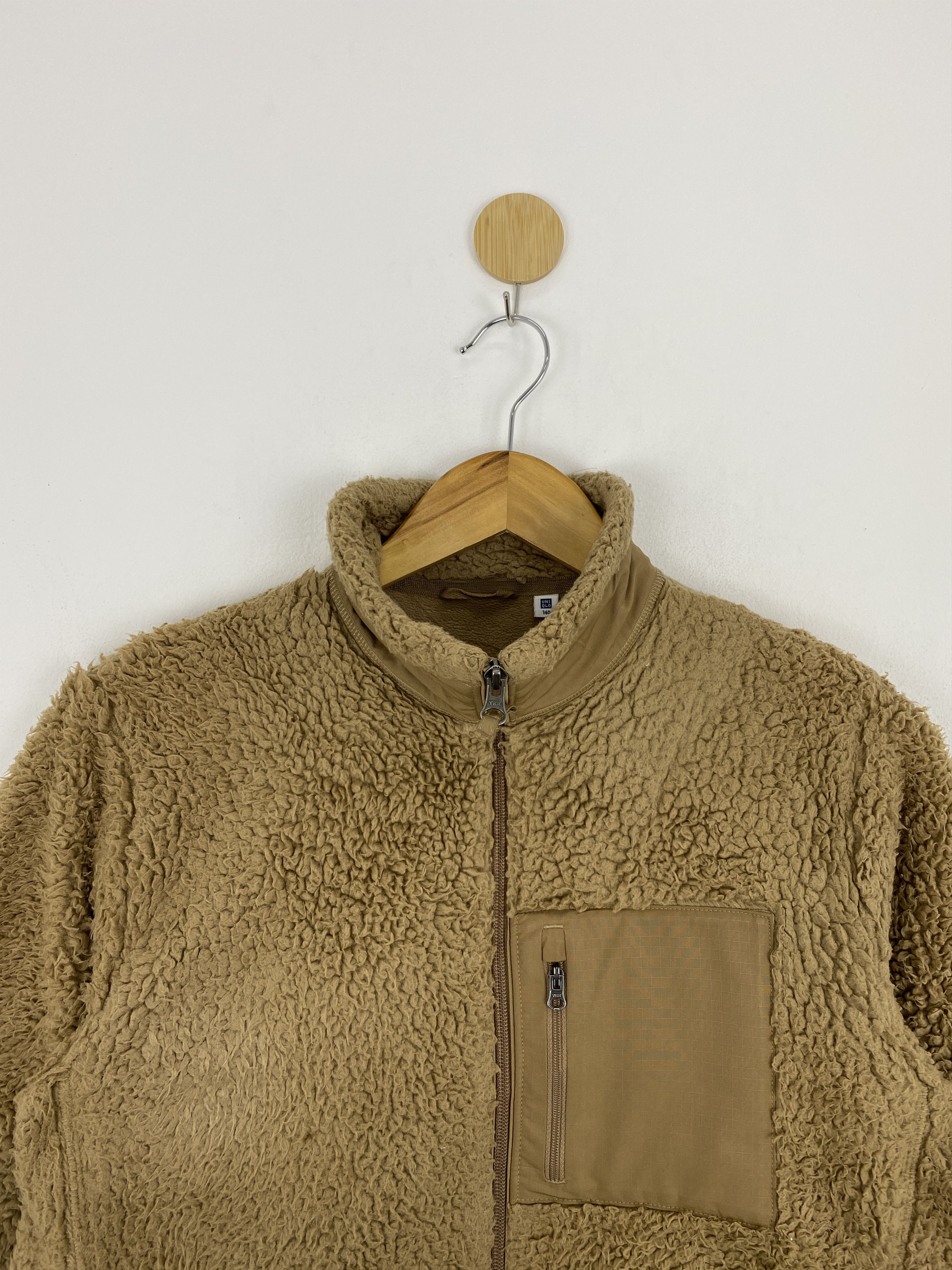 Japanese Brand × Uniqlo × Vintage Vintage Uniqlo kids Size Fleece Sherpa Jacket Size US S / EU 44-46 / 1 - 4 Thumbnail