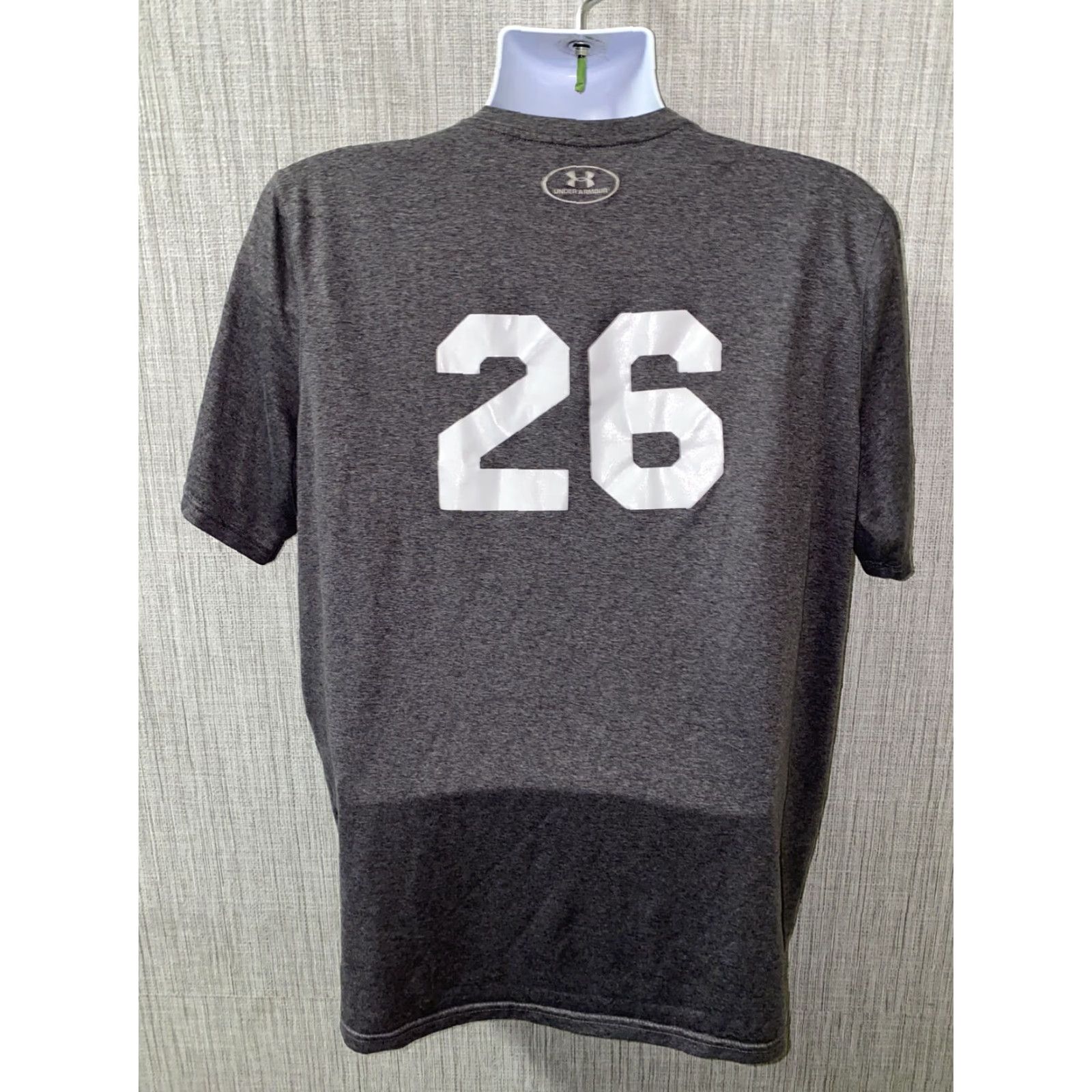Under Armour Under Armour HeatGear Mens Gray Short Sleeve Graphic T-Shirt L Size US L / EU 52-54 / 3 - 3 Thumbnail