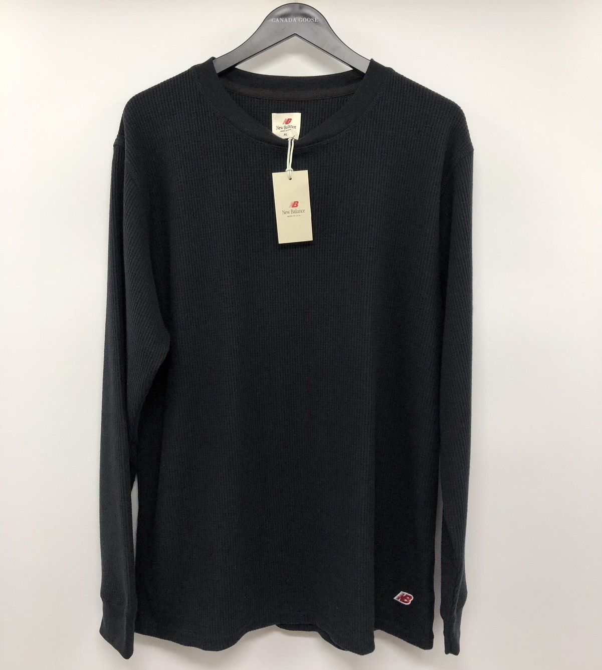 New Balance New Balance Thermal Black Long Sleeve T-Shirt XL Size US XL / EU 56 / 4 - 7 Thumbnail