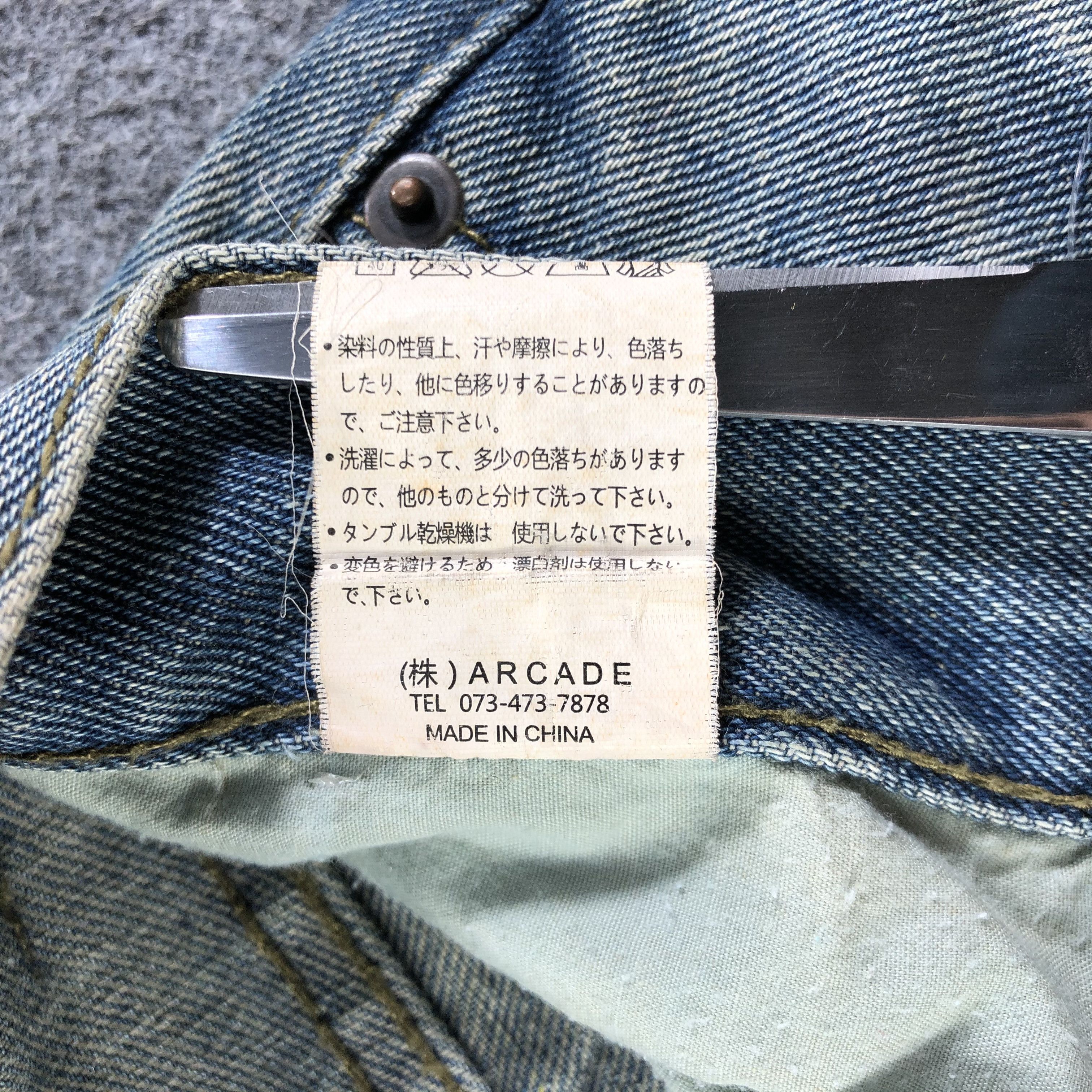 Japanese Brand Japanese Brand Jeans Faded Blue Denim -J2727 Size US 31 - 9 Thumbnail