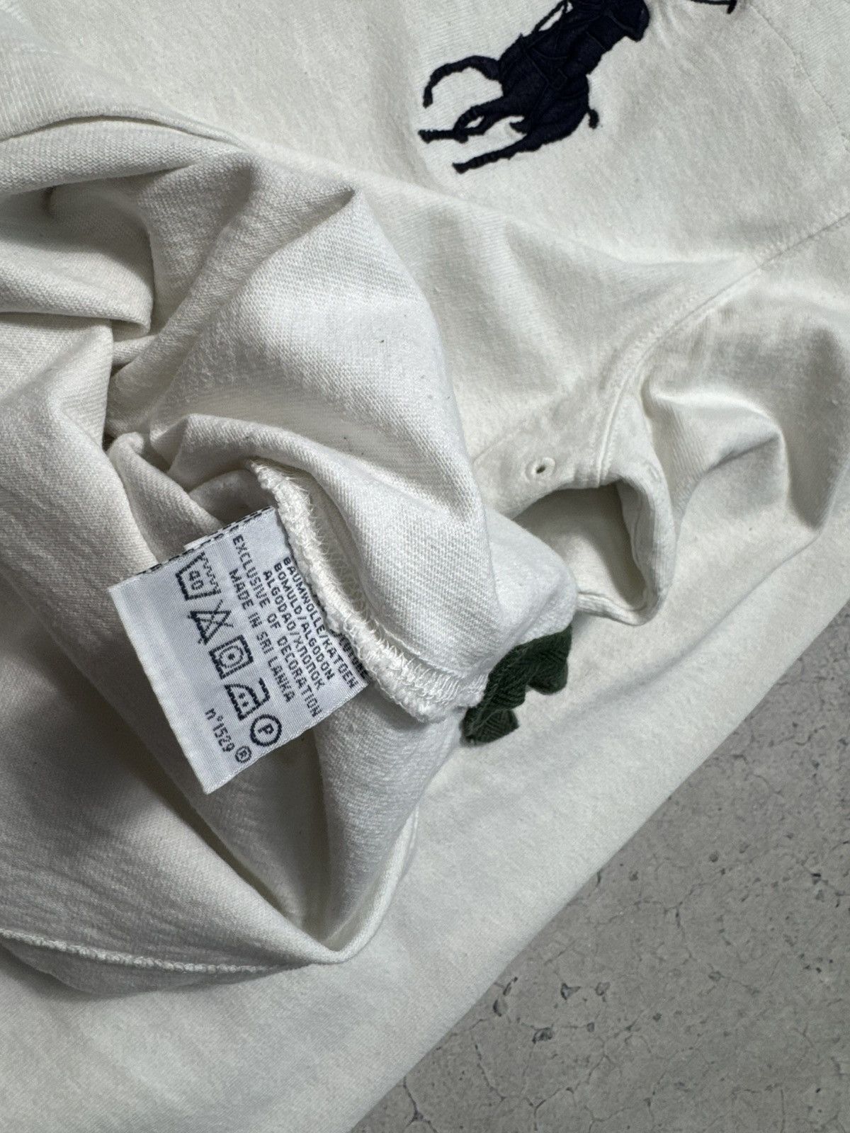 Polo Ralph Lauren Polo Ralph Lauren #6 Rugby Sweatshirt Big Pony PRL White Size US S / EU 44-46 / 1 - 7 Thumbnail
