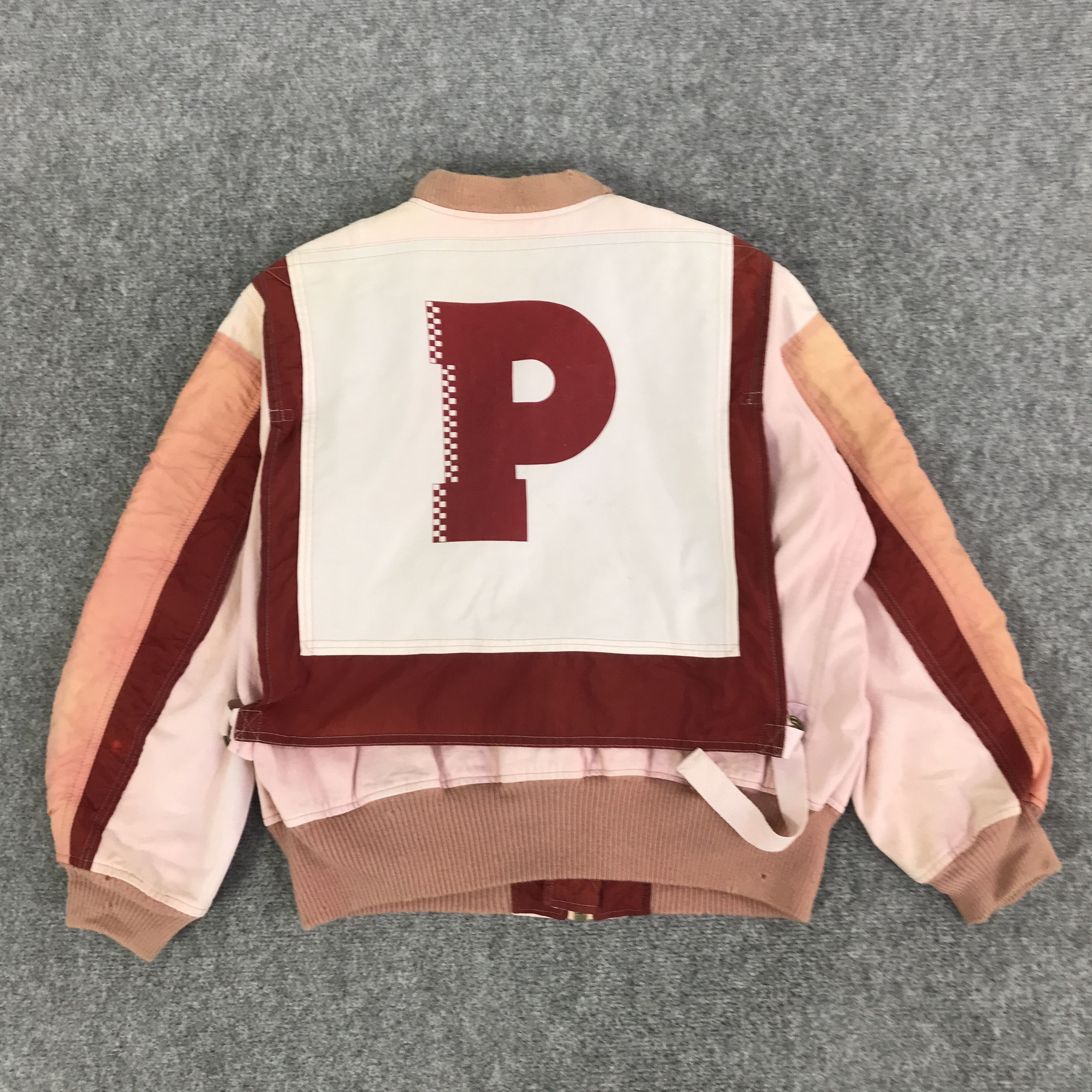 Pink House PINK HOUSE DISTRESSED BOMBER JACKET K104B7 Size US M / EU 48-50 / 2 - 1 Thumbnail