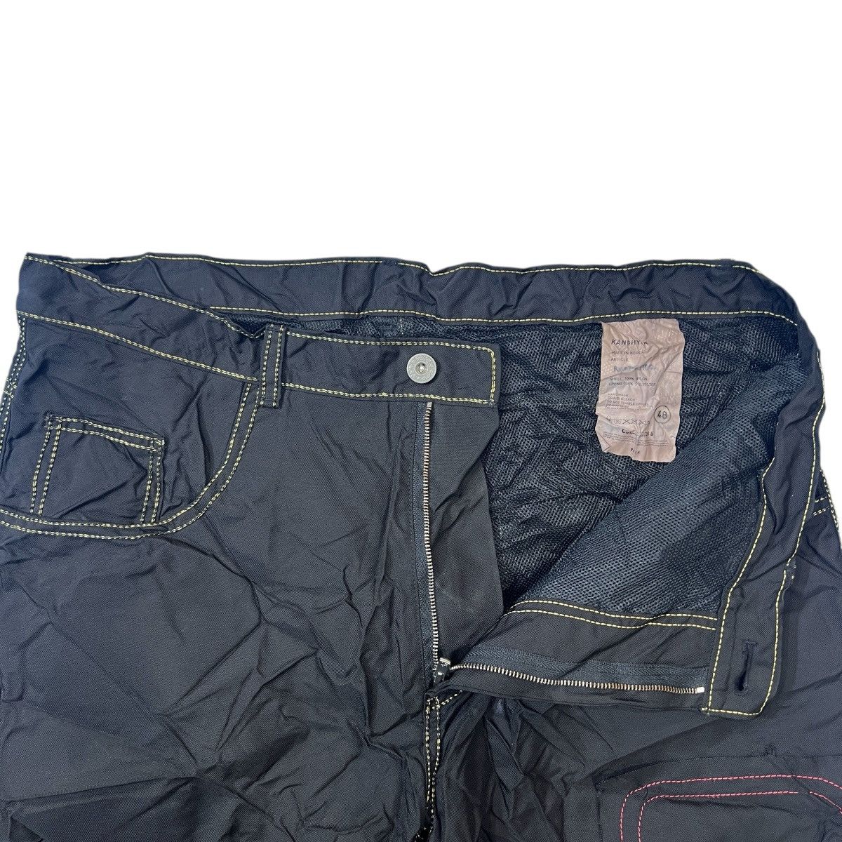 KANGHYUK KANGHYUK 19SS COLLECTION 5 Crinkled Patchwork Nylon Trousers Size US 44 / EU 60 - 4 Thumbnail