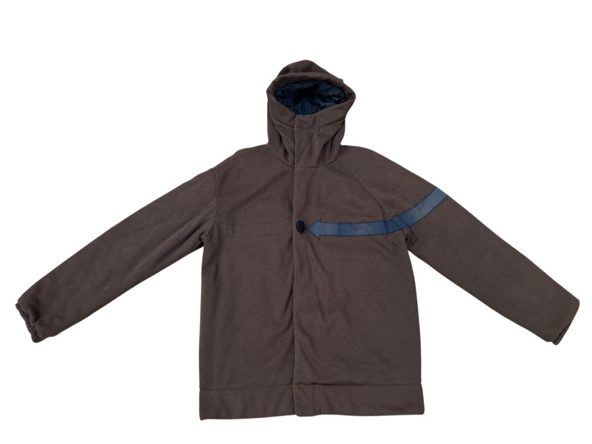 Prada PRADA Made in Italy High Neck Hoodie Bomber Zipper Size US L / EU 52-54 / 3 - 1 Thumbnail