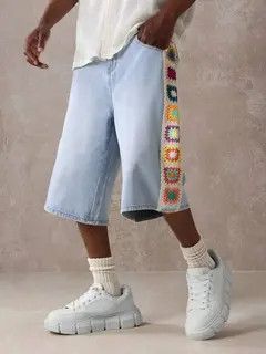 Jean Himejima x Kase Vintage Y2k Shorts Jorts RETRO Size US 34 / EU 50 - 1 Thumbnail