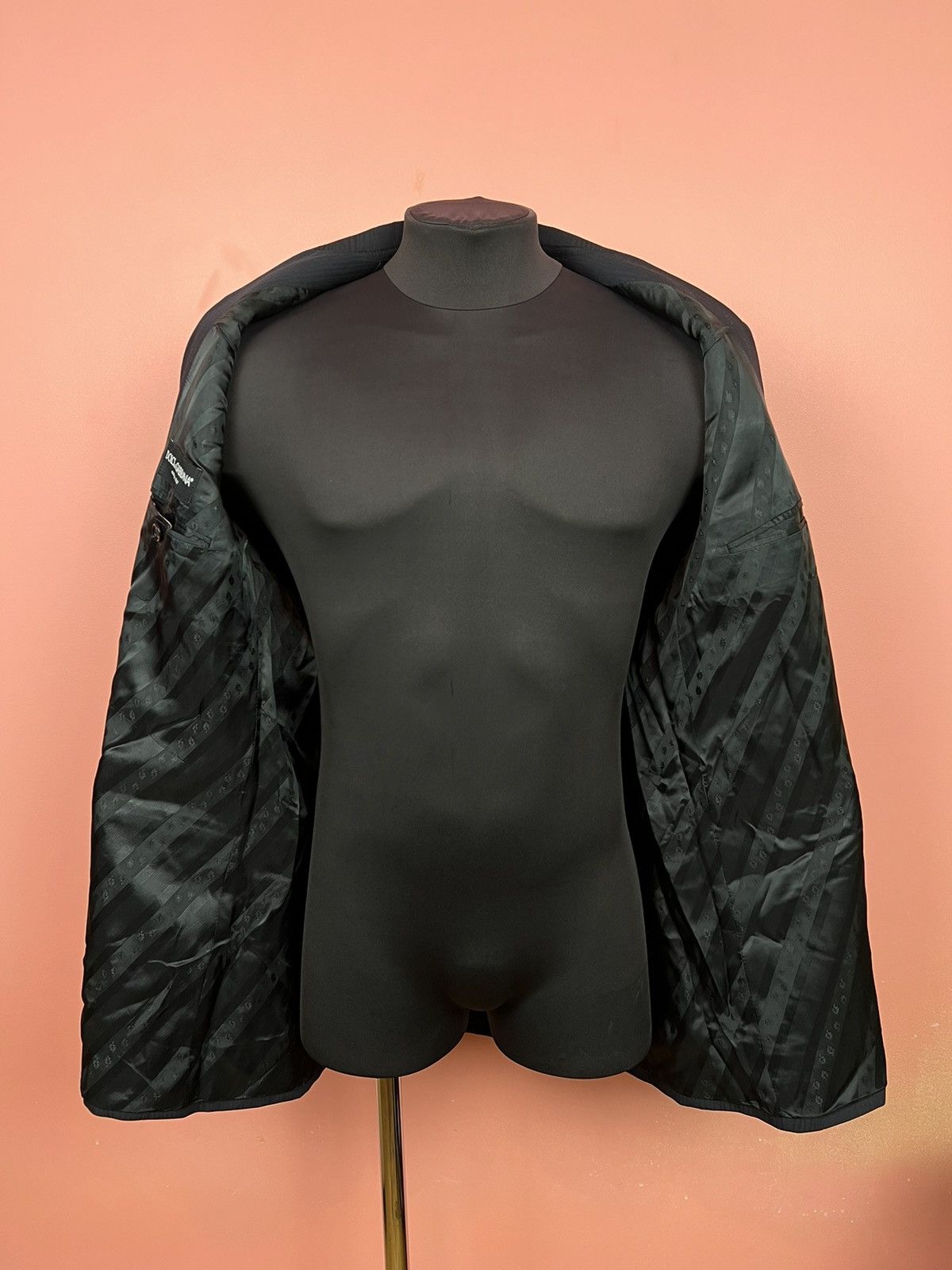 Dolce & Gabbana Dolce & Gabbana Double-Breasted blazer tuxedo luxury tree Size 50R - 11 Thumbnail