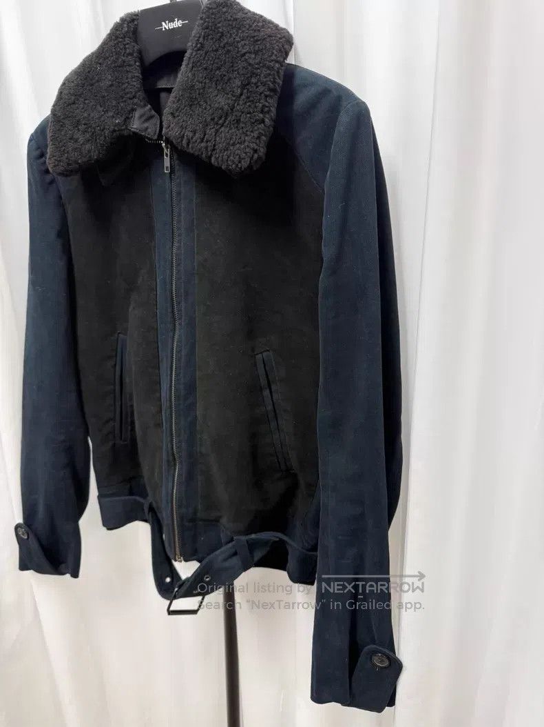 Maison Margiela Maison Margiela Fur Collar Patchwork Jacket Size US S / EU 44-46 / 1 - 2 Thumbnail