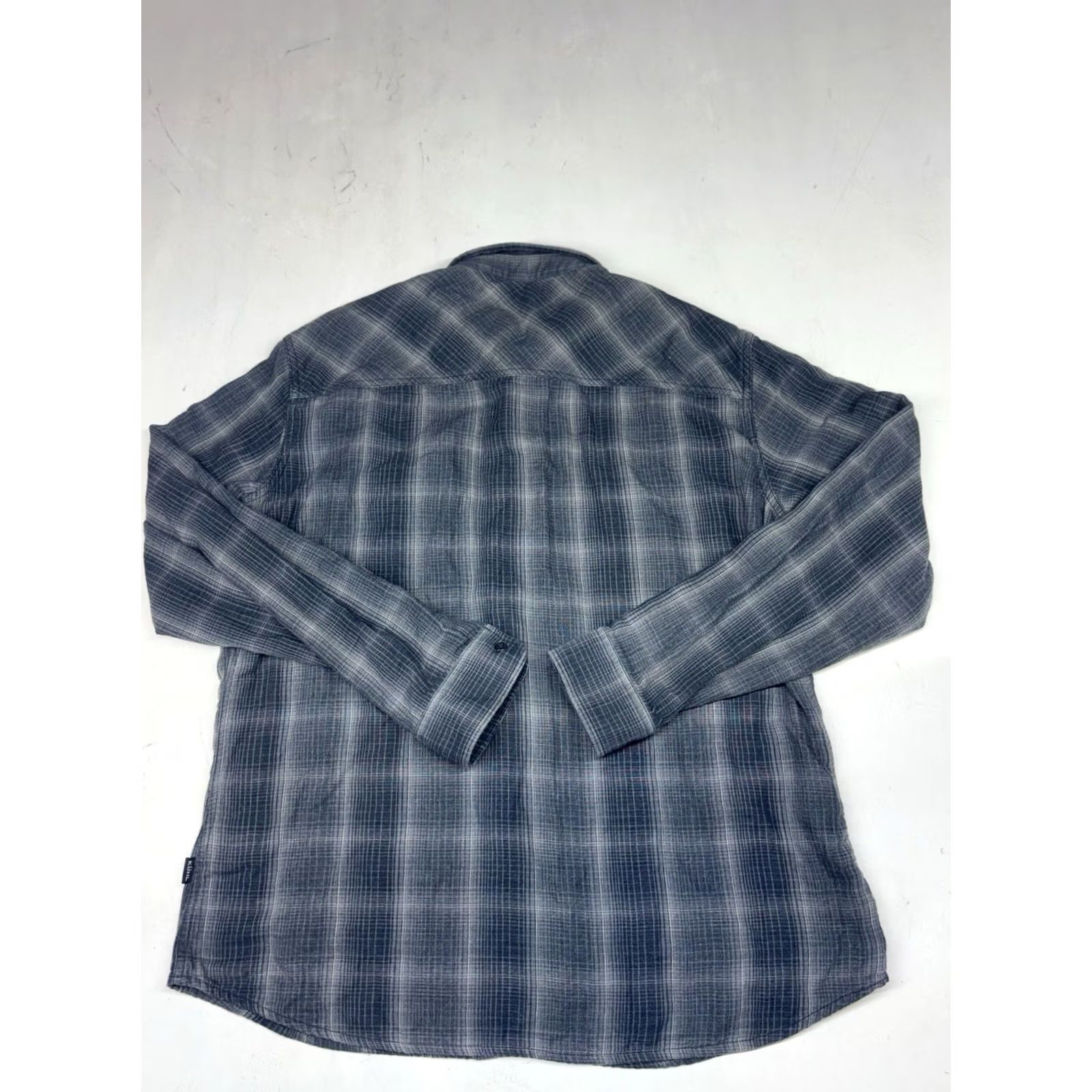 Vintage KUHL Shirt Plaid Flannel Blue Outdoors Casual Window Pane Check Mens XL Size US XL / EU 56 / 4 - 6 Thumbnail