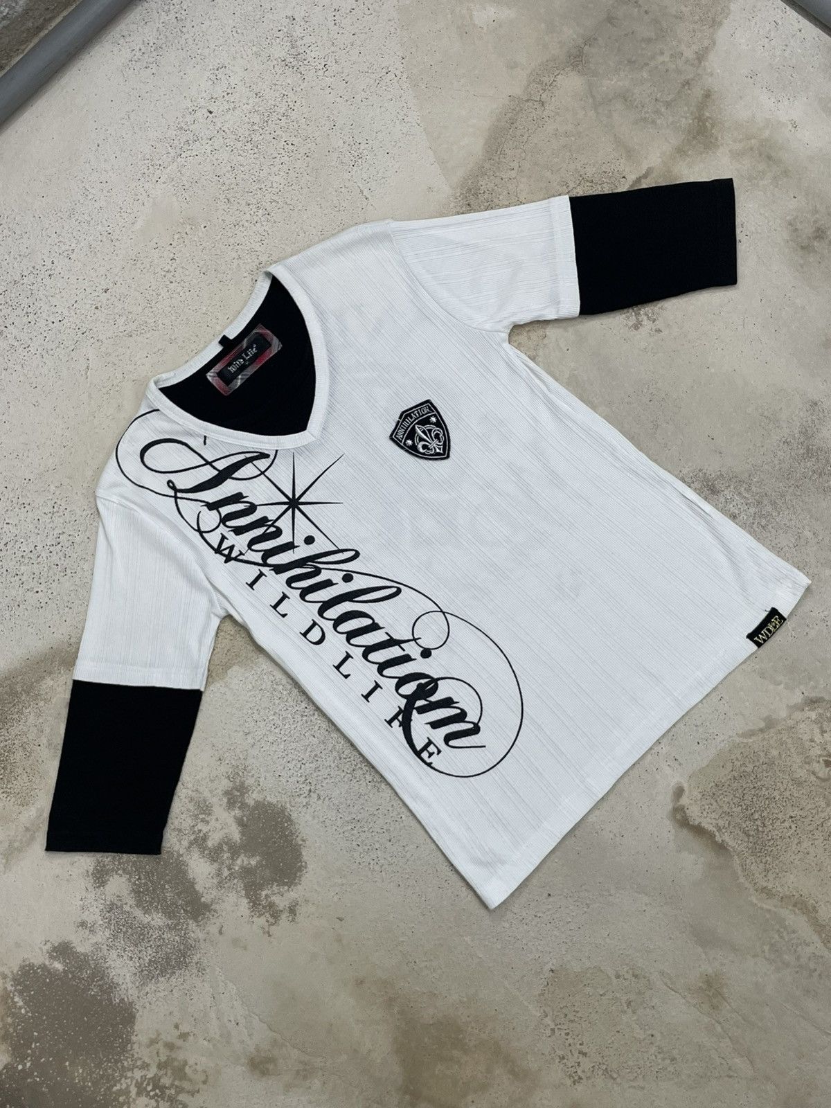 Affliction B/W 3Q Tee Wild Life Annihilation Affliction Design Motive Size US M / EU 48-50 / 2 - 3 Thumbnail