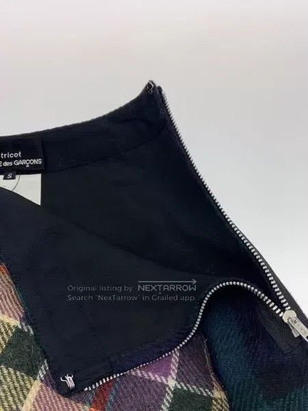 Comme des Garcons Comme Des Garcons size S Colorful Retro Plaid Design Skirt Size 23" - 3 Thumbnail