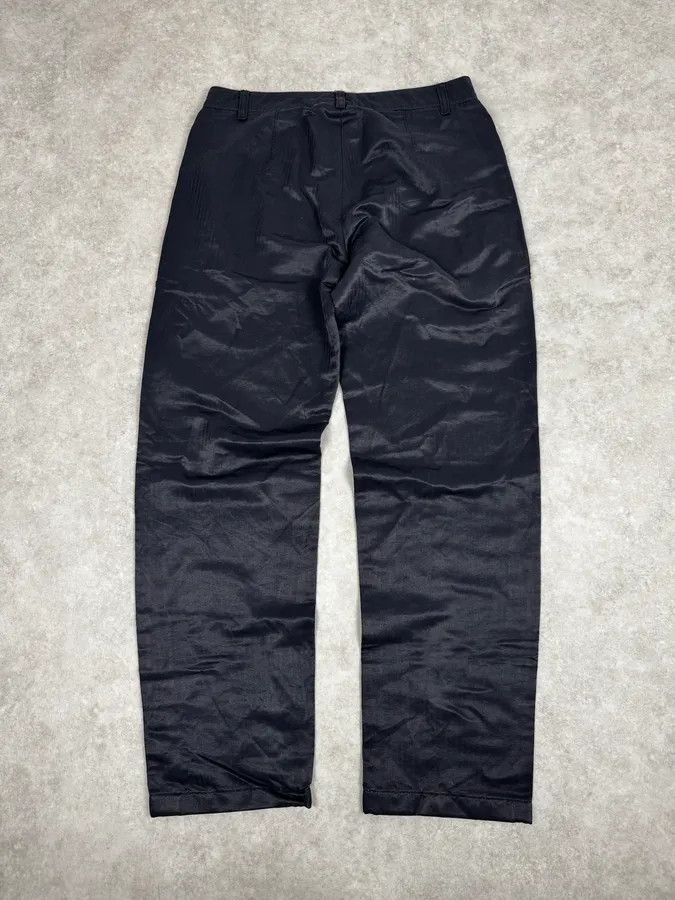 Dirk Bikkembergs 2000s Dirk Bikkembergs Navy Laced Contemporary Pants Size US 30 / EU 46 - 2 Thumbnail