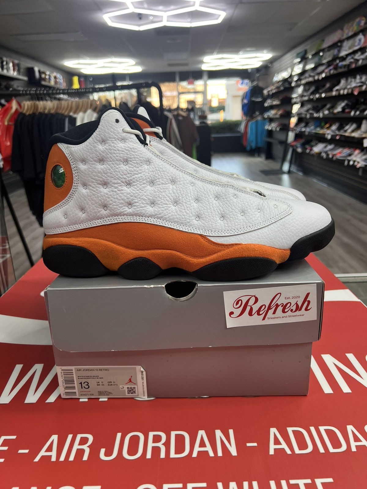 Jordan Brand Air Jordan 13 Starfish Size 13 Size US 13 / EU 46 - 1 Thumbnail