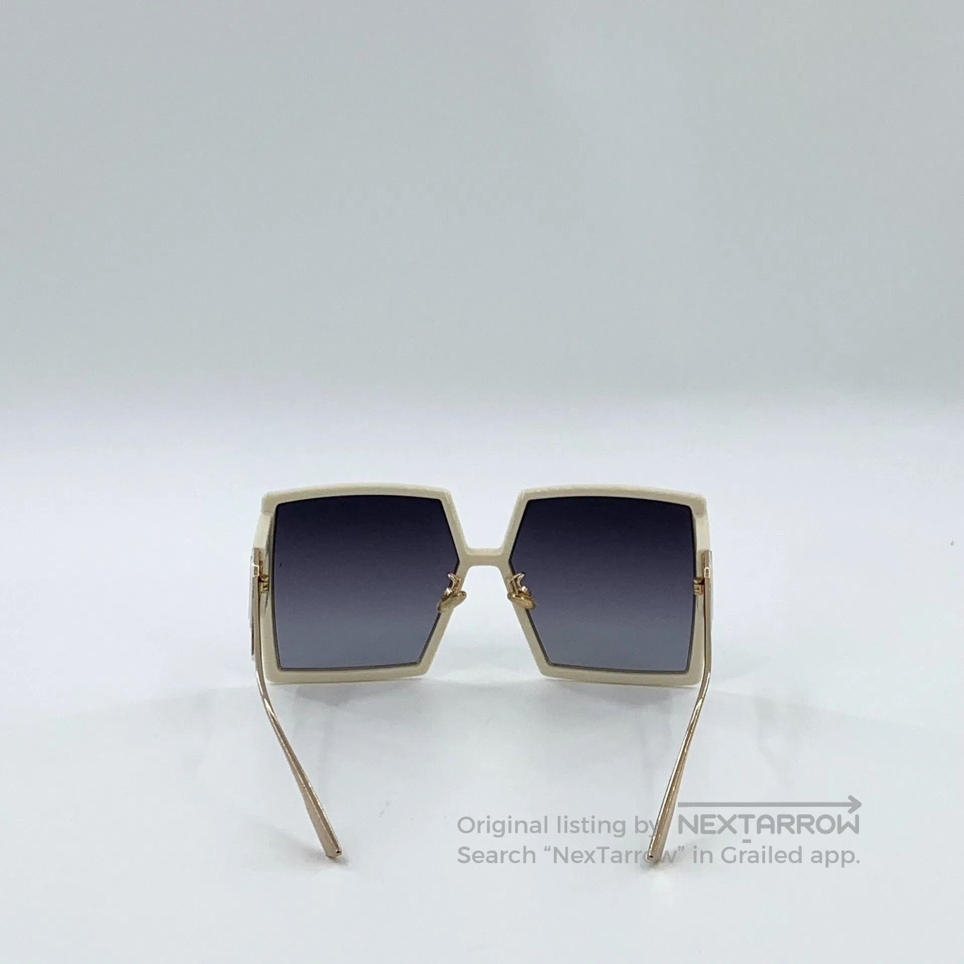 Dior Dior Gradient CD Logo Square Sunglasses. Size ONE SIZE - 4 Thumbnail