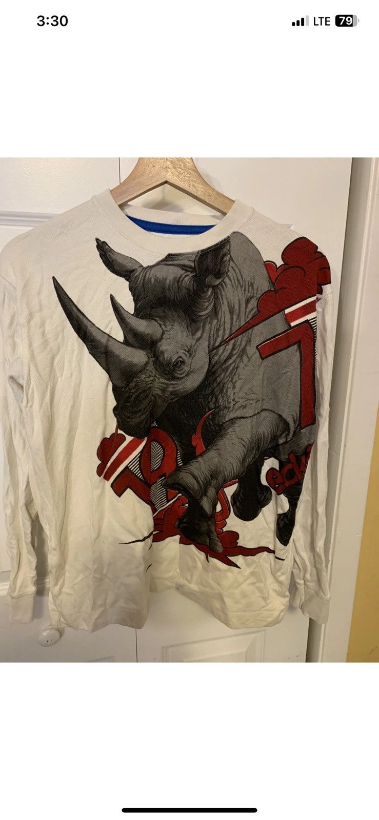 Ecko Unltd. ECKO UNLIMITED 1972 RHINO T-SHIRT MEN sz M White Red Size US M / EU 48-50 / 2 - 5 Thumbnail
