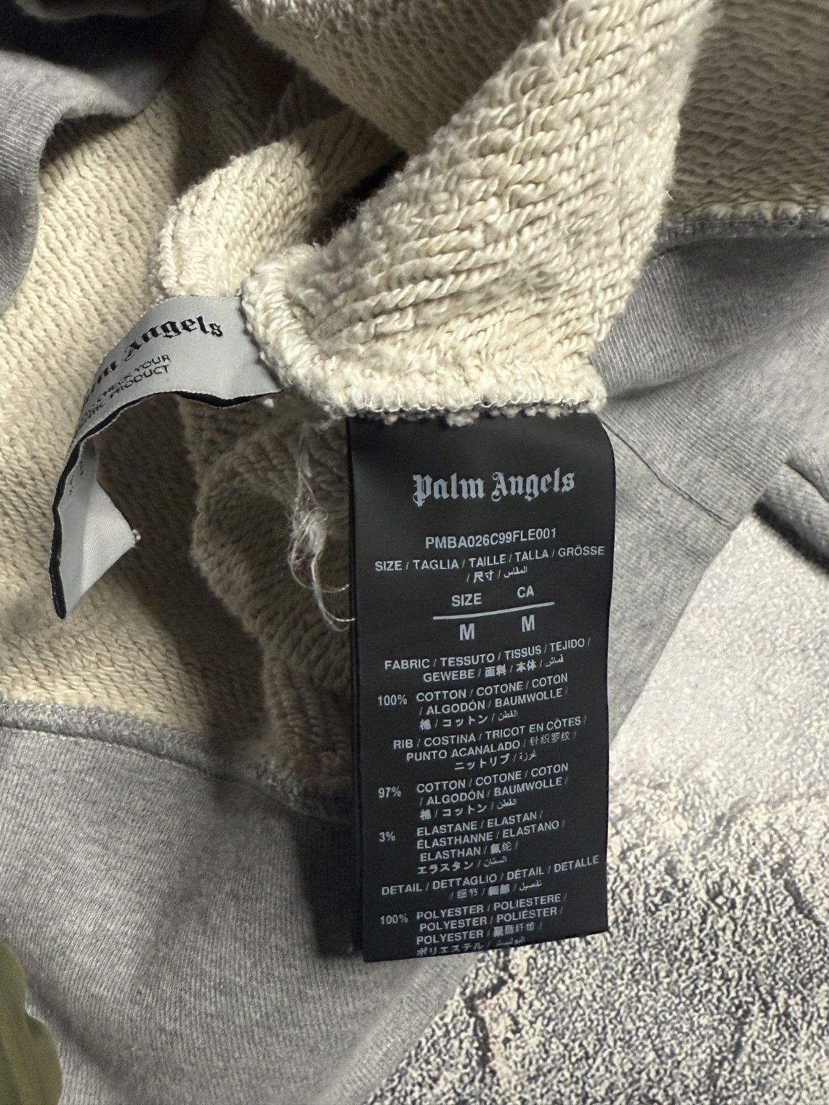 Palm Angels Palm Angels oversize men's sweatshirt M Size US M / EU 48-50 / 2 - 6 Thumbnail