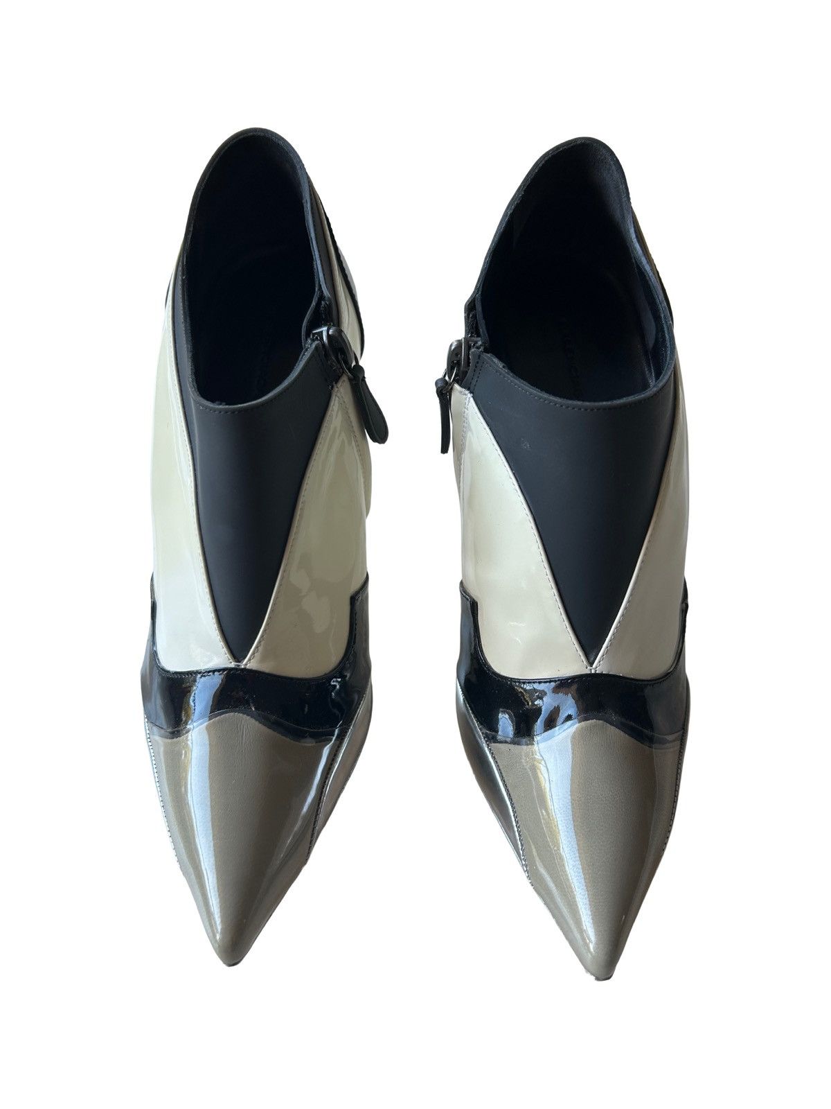Balenciaga Balenciaga 2008 Futuristic Pointed Ankle Boots Size US 6 / IT 36 - 3 Thumbnail