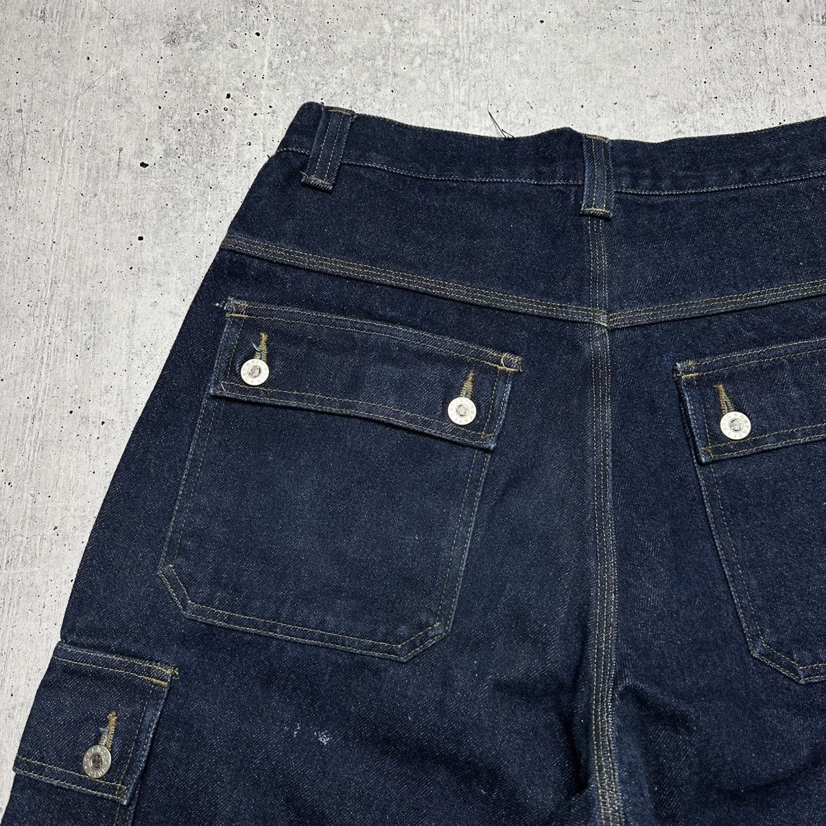 Anchor Blue × Vintage VINTAGE ANCHOR BLUE JEANS BAGGY CARGO HEAVY DUTY PANT Size US 32 / EU 48 - 5 Thumbnail