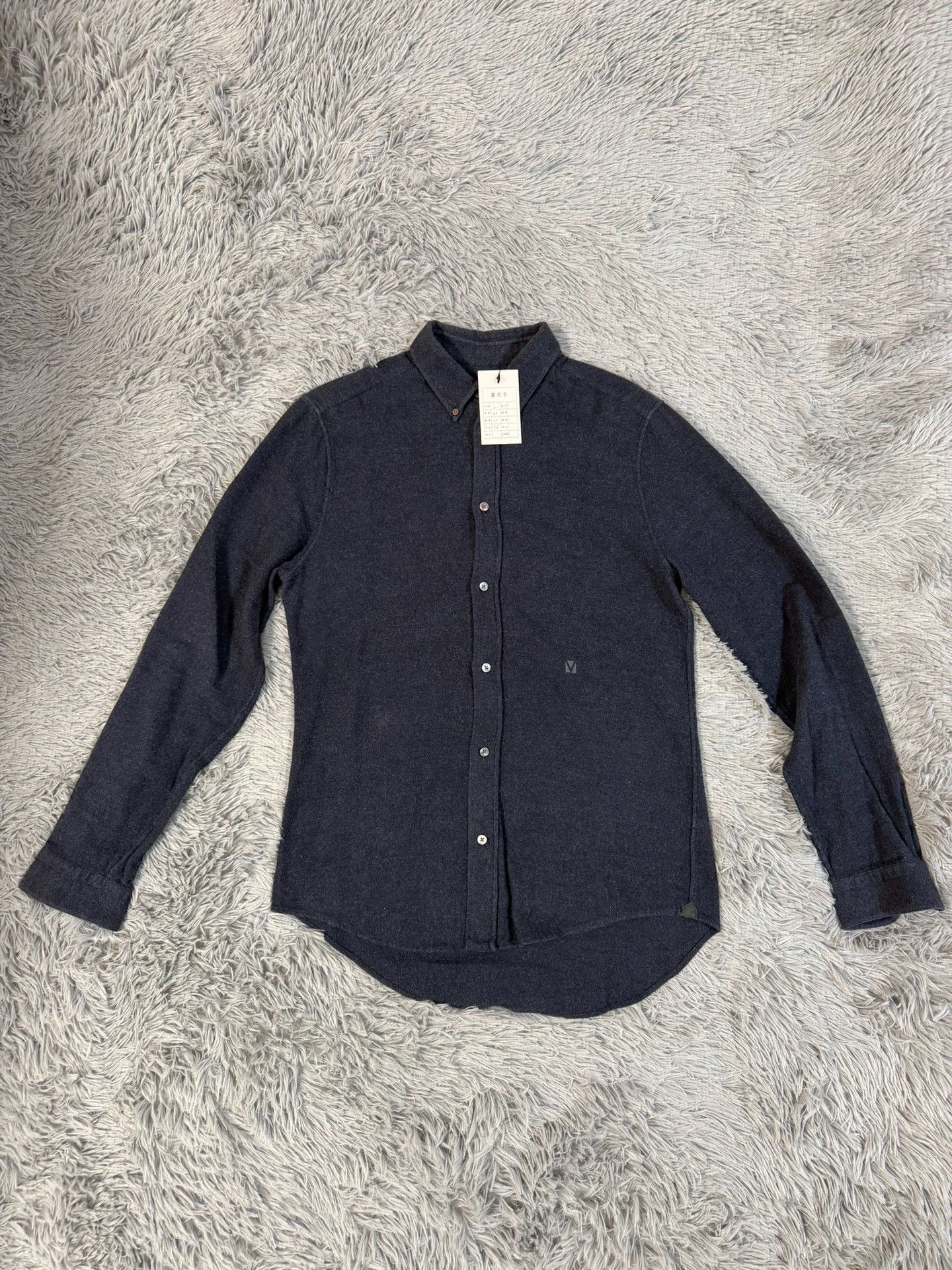 Louis Vuitton Louis Vuitton Retro Wool Black Shirt l Men Size US L / EU 52-54 / 3 - 1 Thumbnail