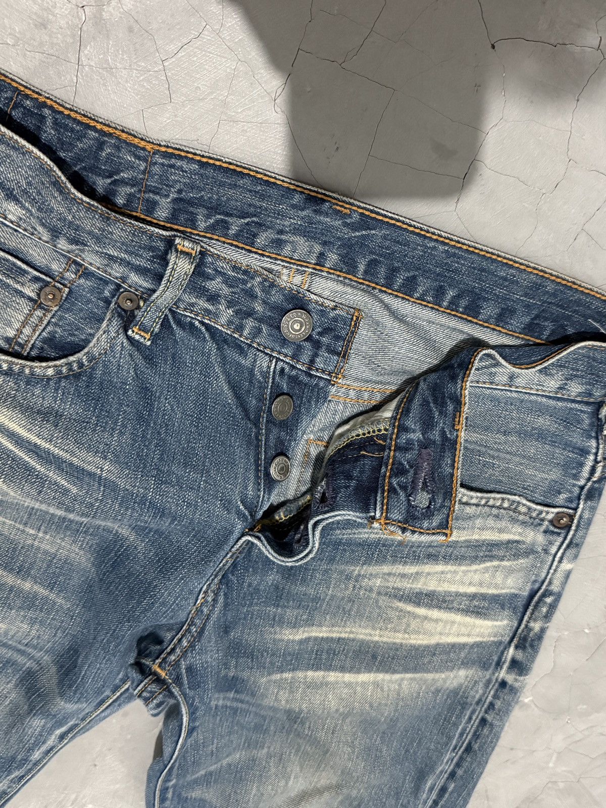 Levi's Vintage Clothing Rare Vintage Levi’s 503 B XX Faded Japanese Blue Jeans Size US 30 / EU 46 - 4 Thumbnail