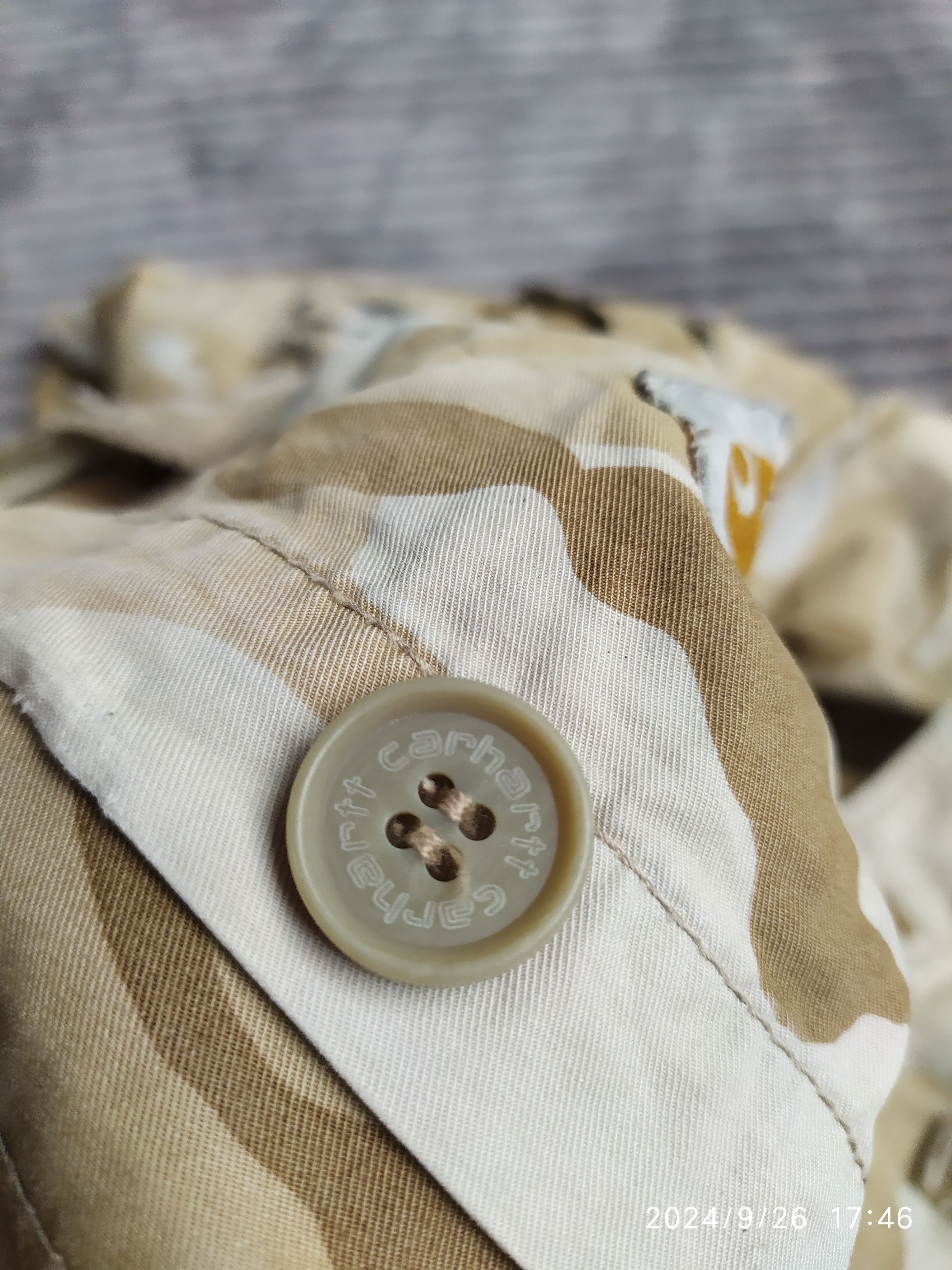 Carhartt × Vintage Carhartt distressed camo cargo pants Size US 38 / EU 54 - 3 Thumbnail