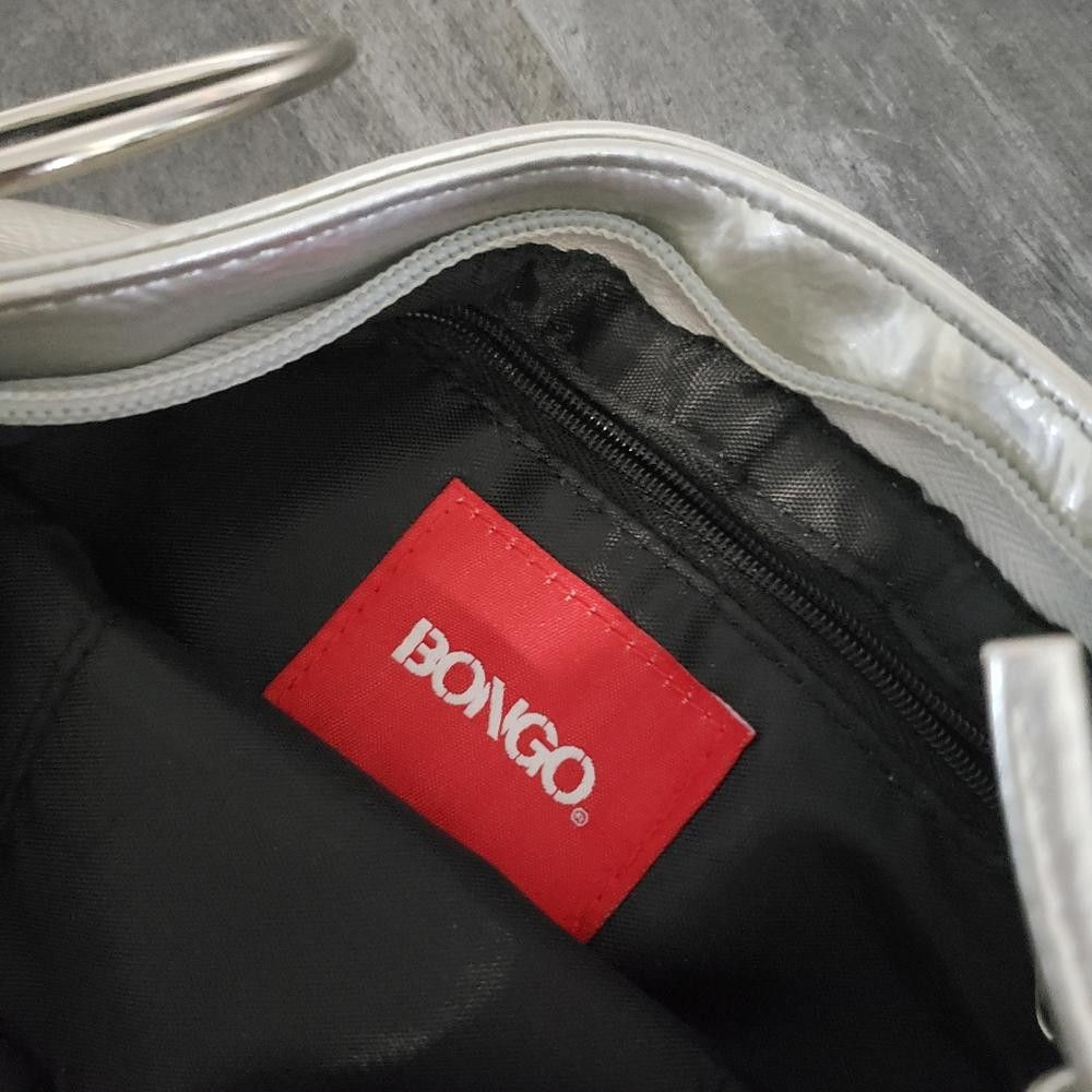 Bonobos Silver Diamond Detailed Bongo Small Clutch Size ONE SIZE - 3 Thumbnail
