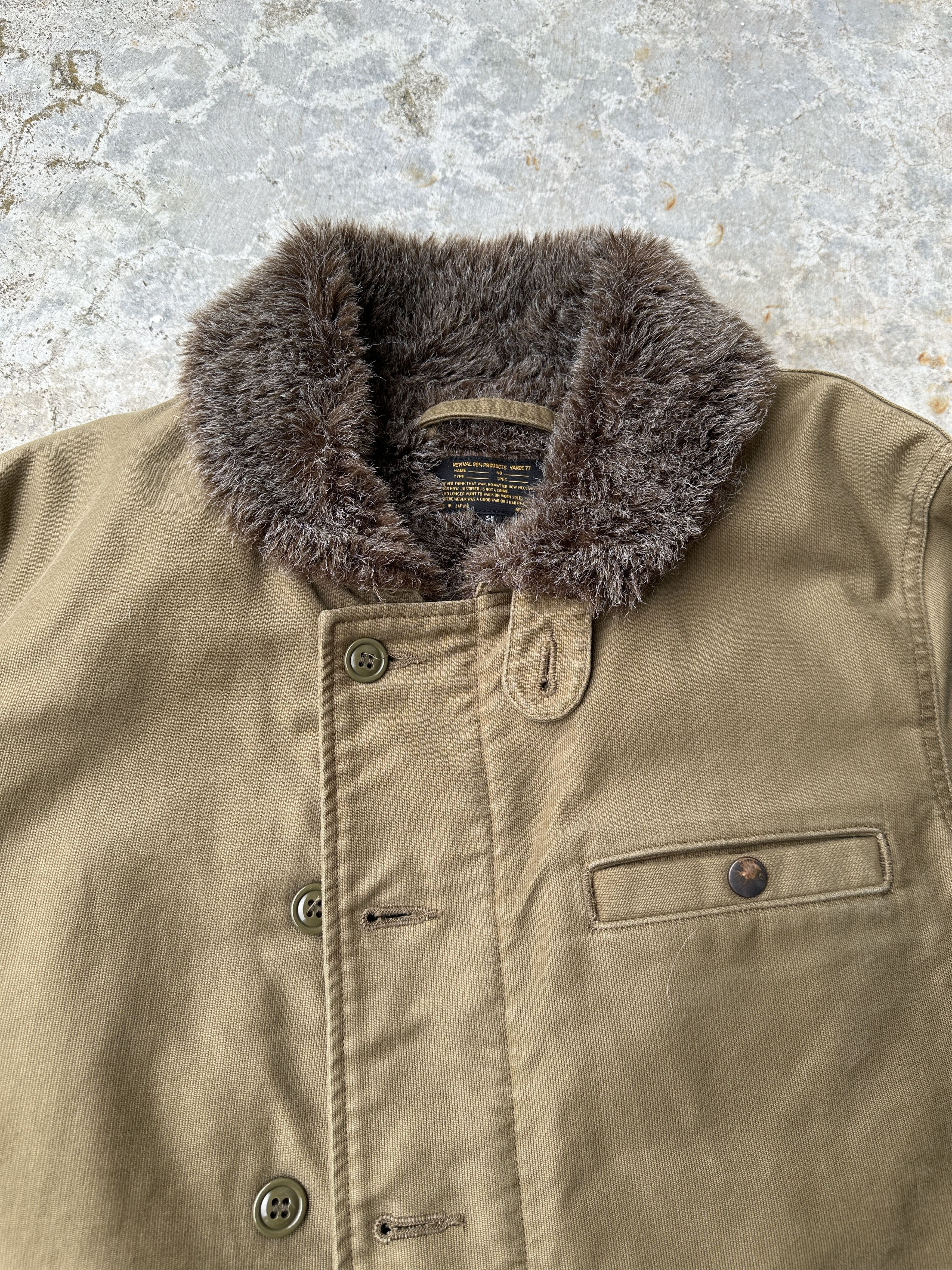 Japanese Brand N1 Deck Jacket USN Buzz Ricksons Toyo Enterprise RRL Size US M / EU 48-50 / 2 - 5 Thumbnail