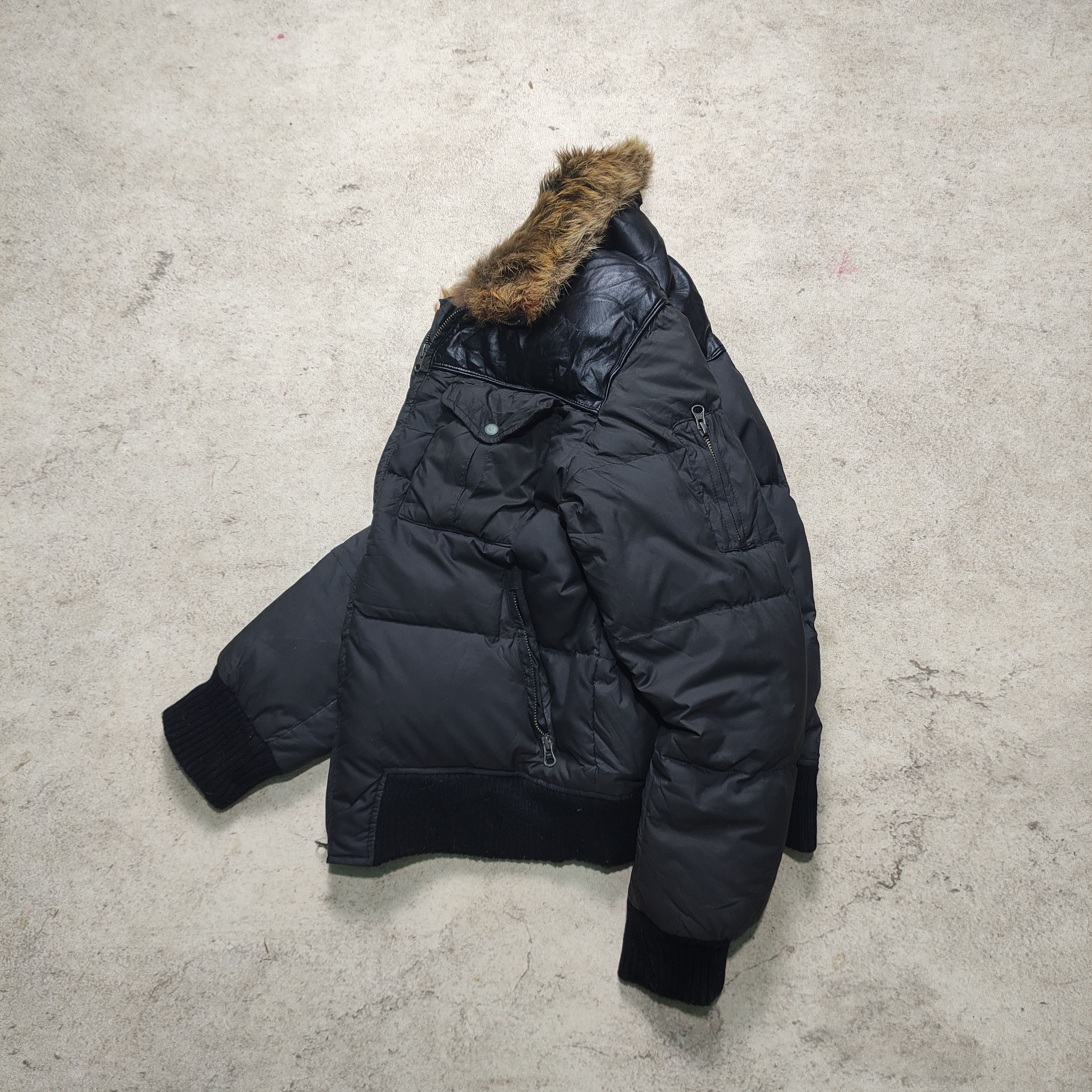 If Six Was Nine Journal Standard Puffer Down Fur Jacket Vkei - 2000s Size US M / EU 48-50 / 2 - 5 Thumbnail