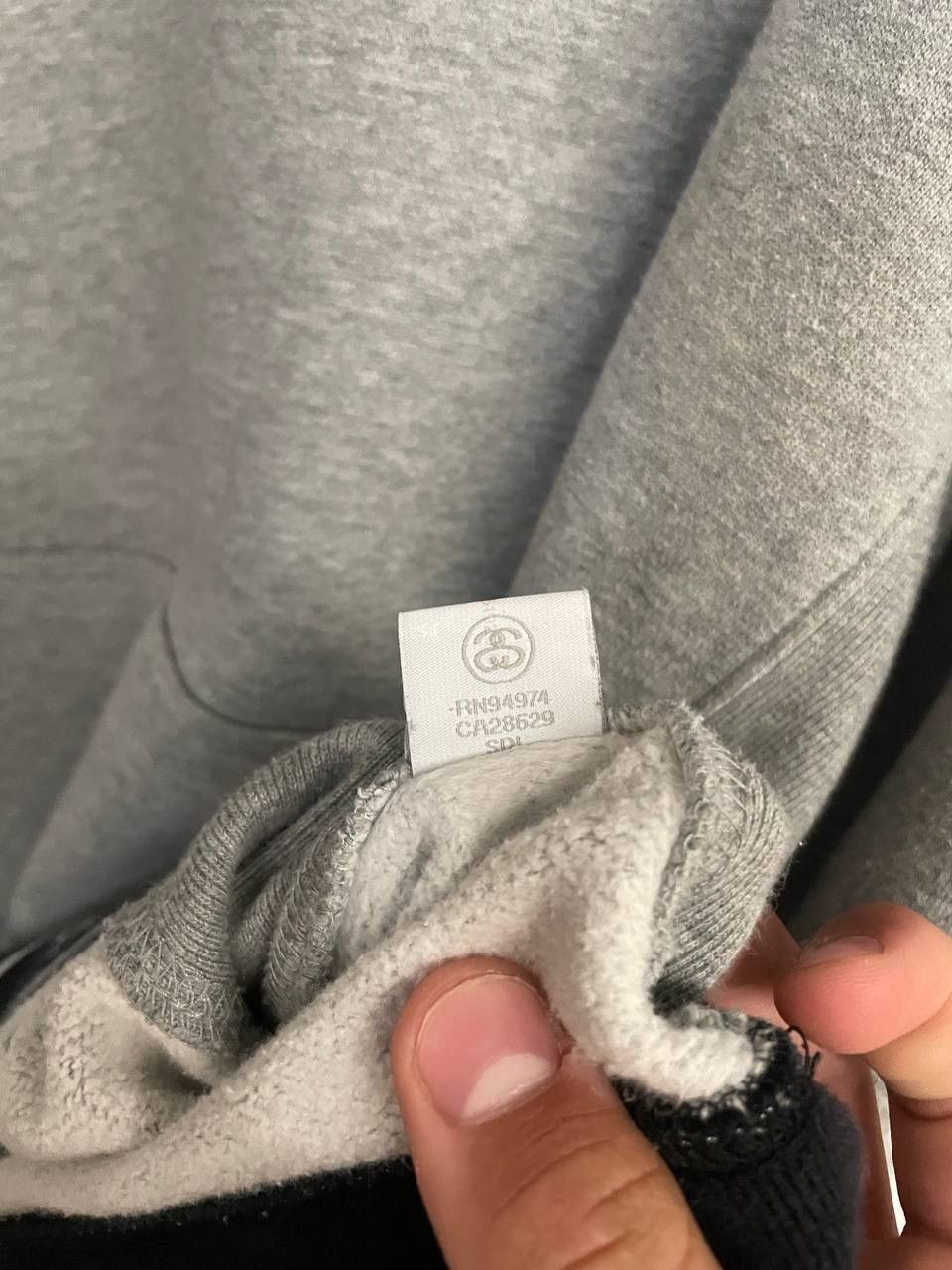 Stussy Stussy Grey Streetwear Hoodie Size US M / EU 48-50 / 2 - 5 Thumbnail