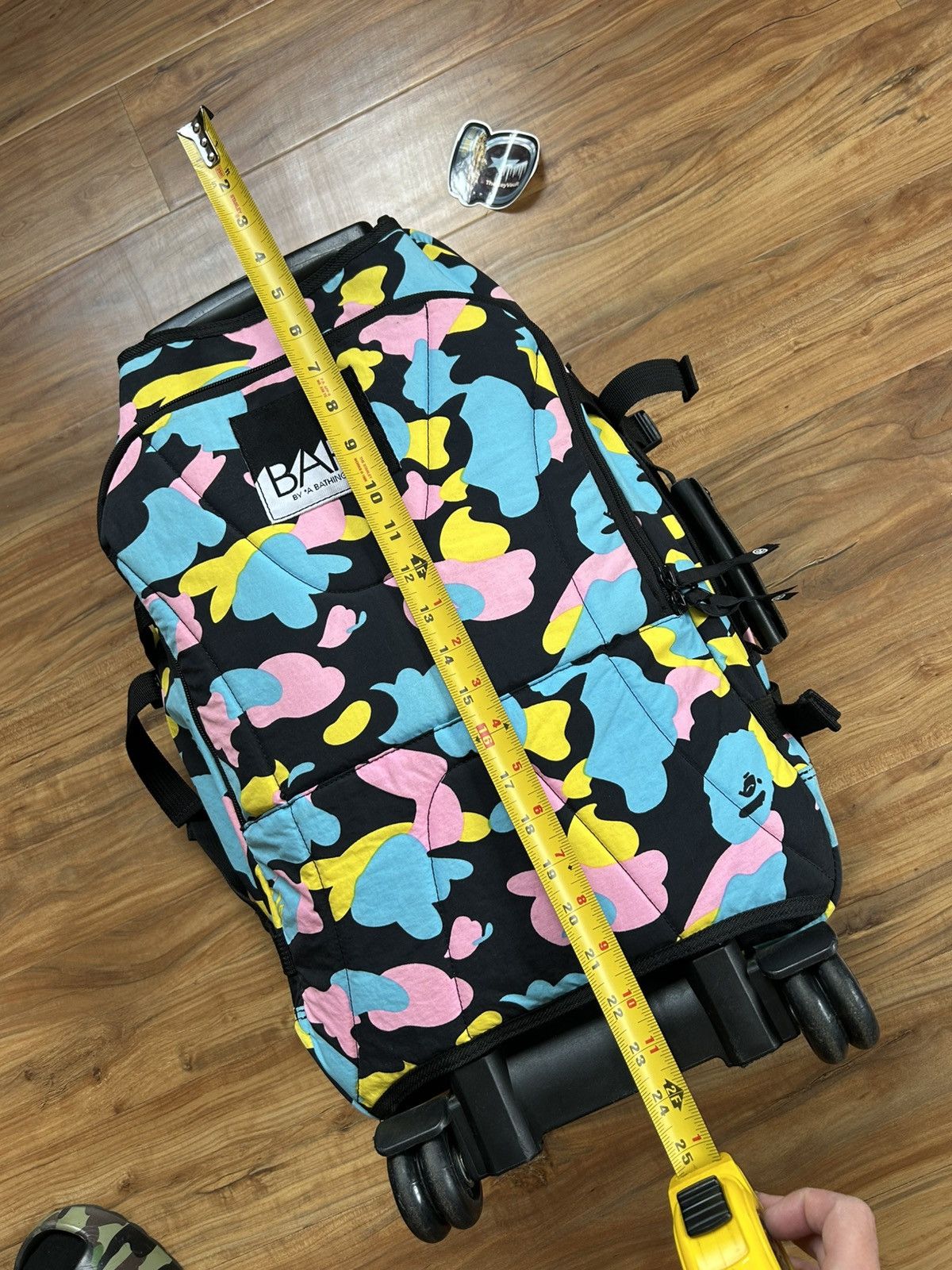 Bape RARE Bape Cotton Candy Camo Suitcase Size ONE SIZE - 9 Thumbnail
