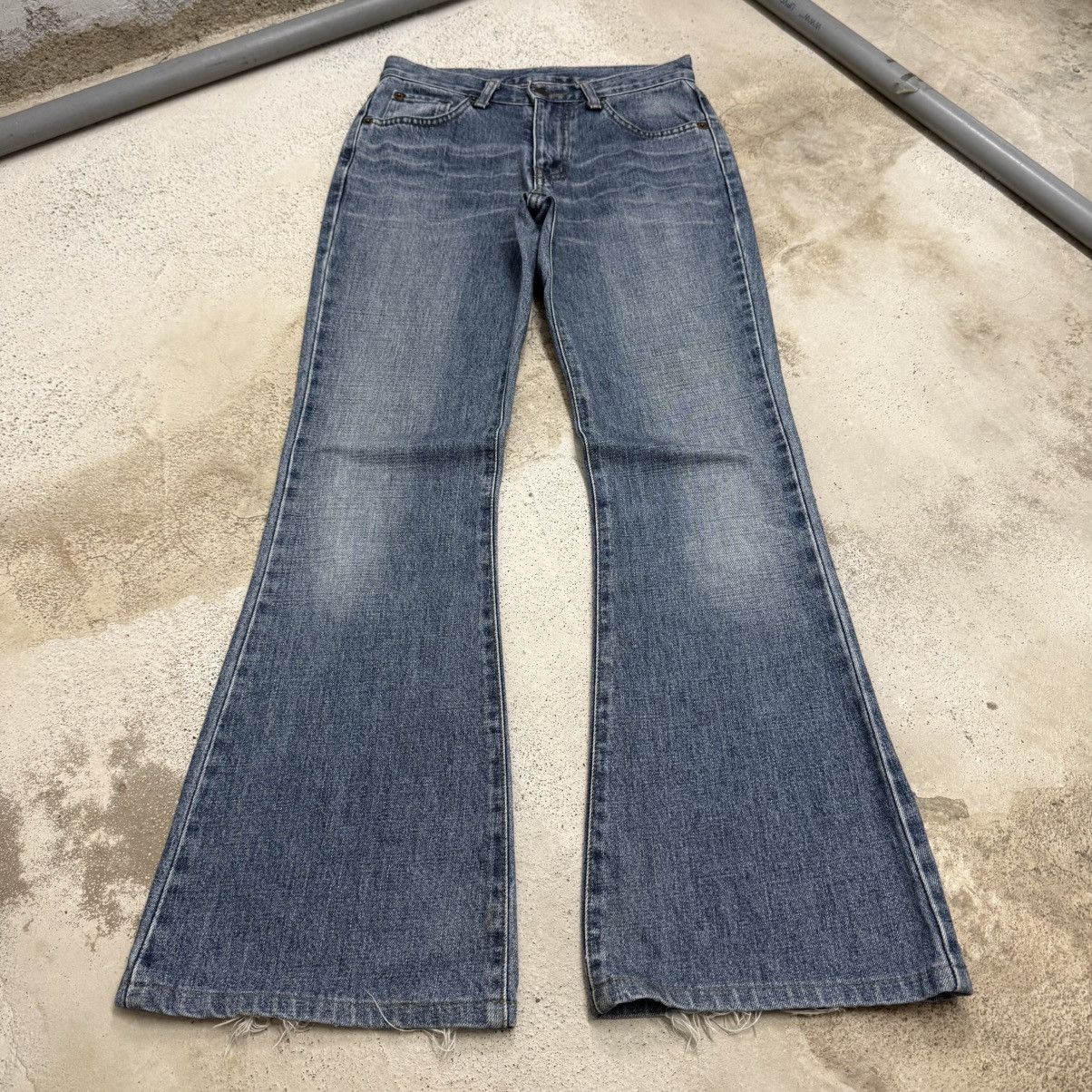 Edwin Flare Vintage Edwin Extra Extreme Miss X Jeans Pants Size 28" / US 6 / IT 42 - 3 Thumbnail