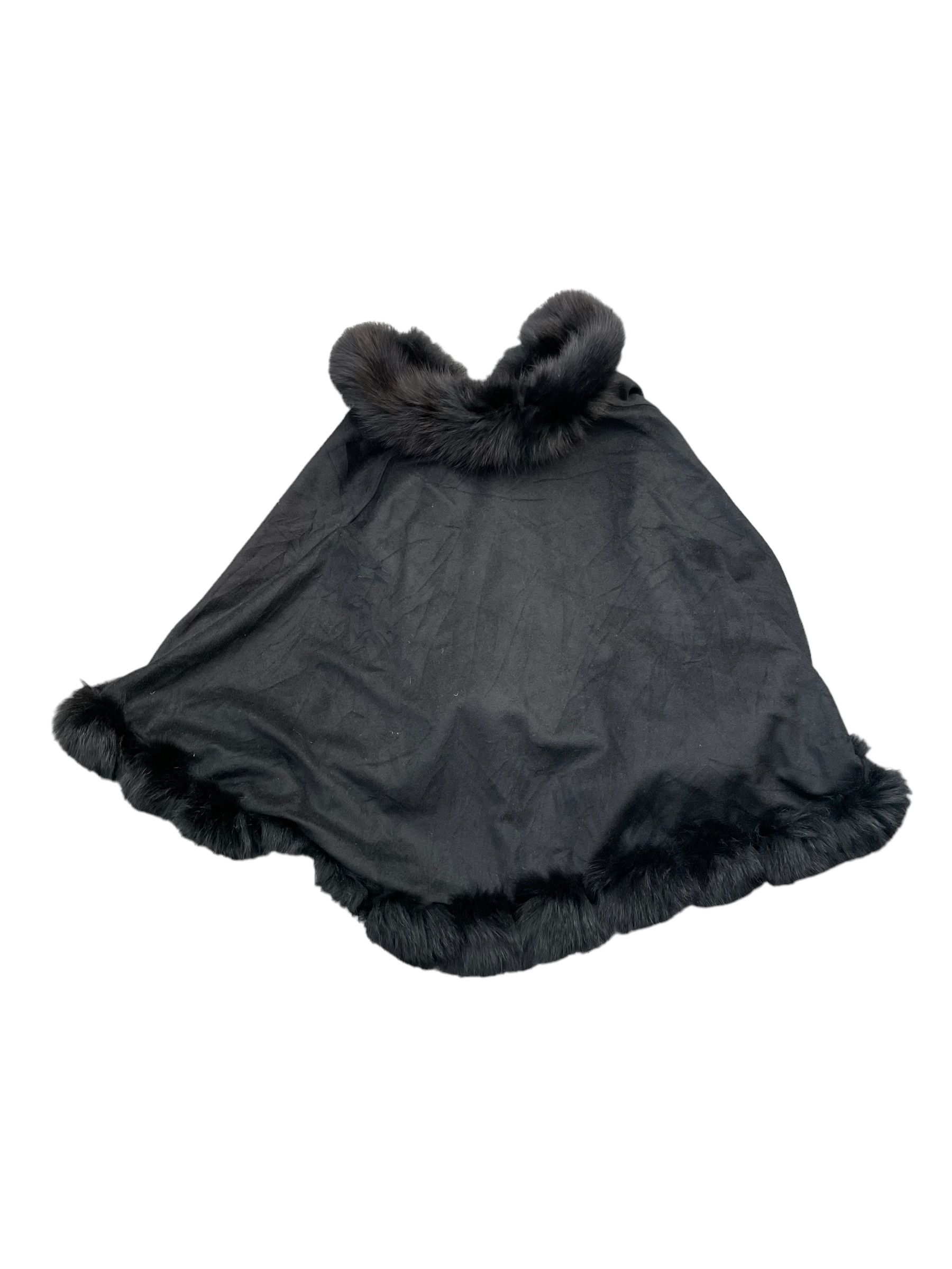 Other Saga Fur Blue Fox Cape Size M / US 6-8 / IT 42-44 - 4 Thumbnail